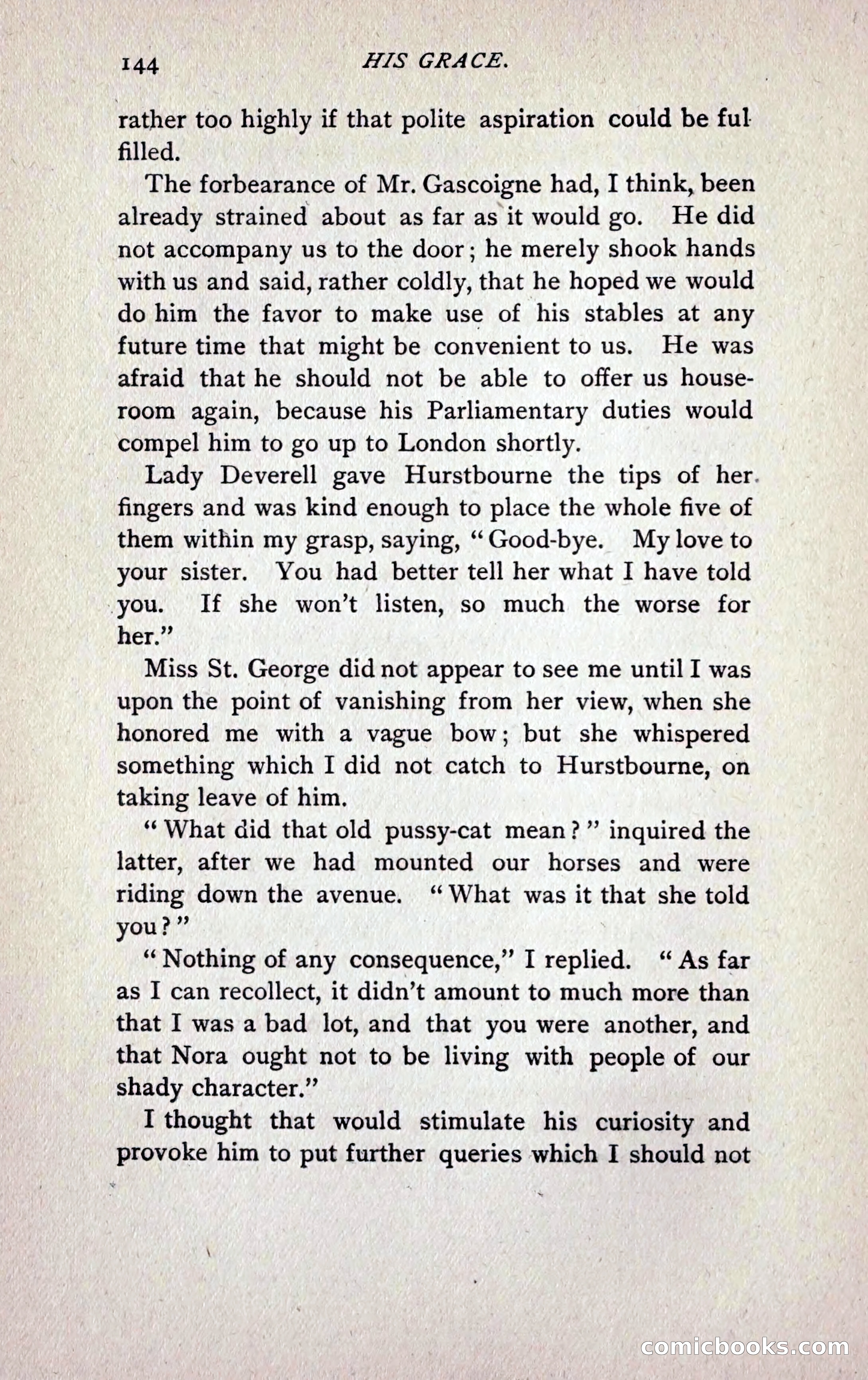 His Grace — page 150 of 292