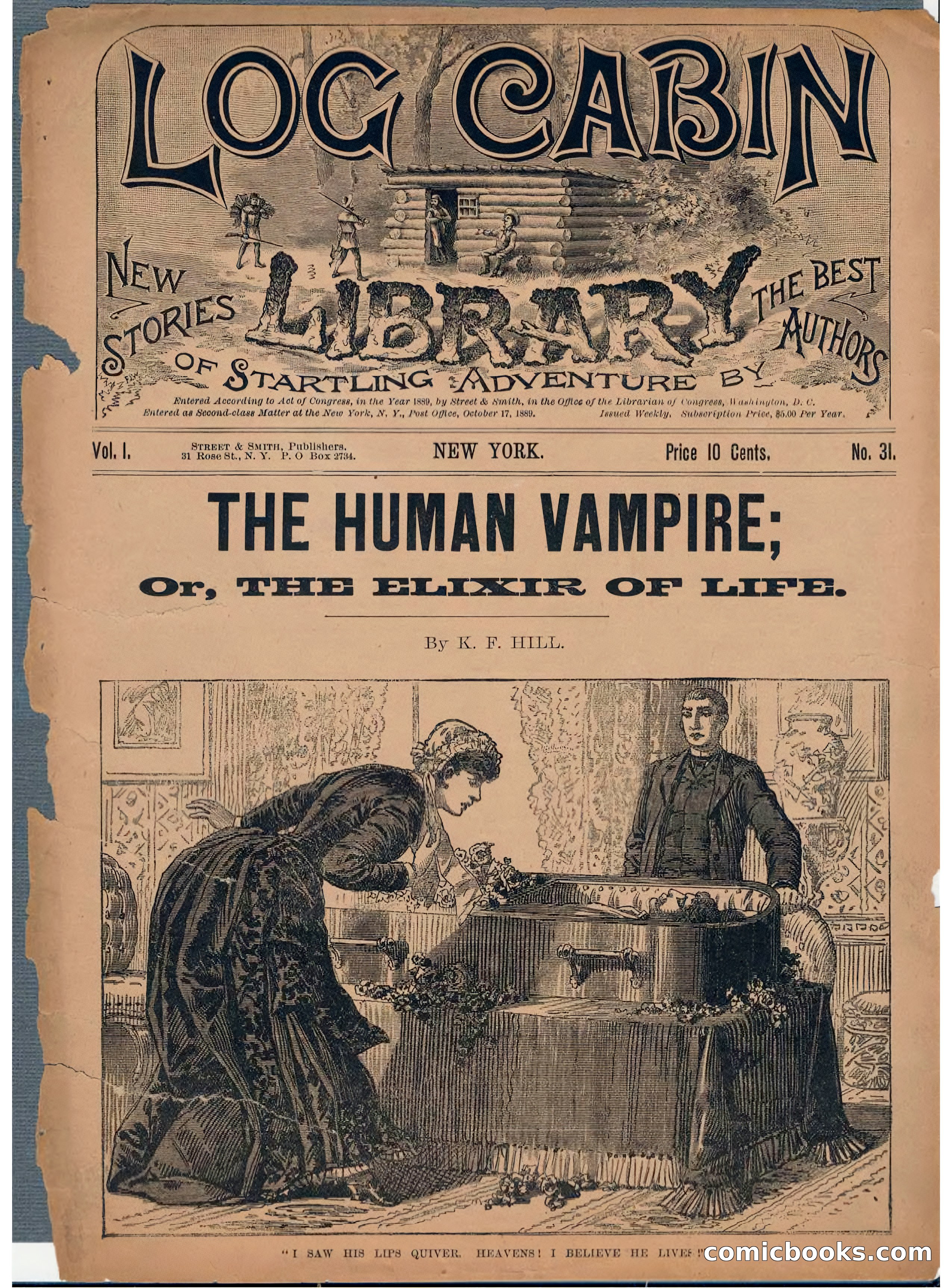 The Human Vampire; Or, The Elixir of Life — page 1 of 32