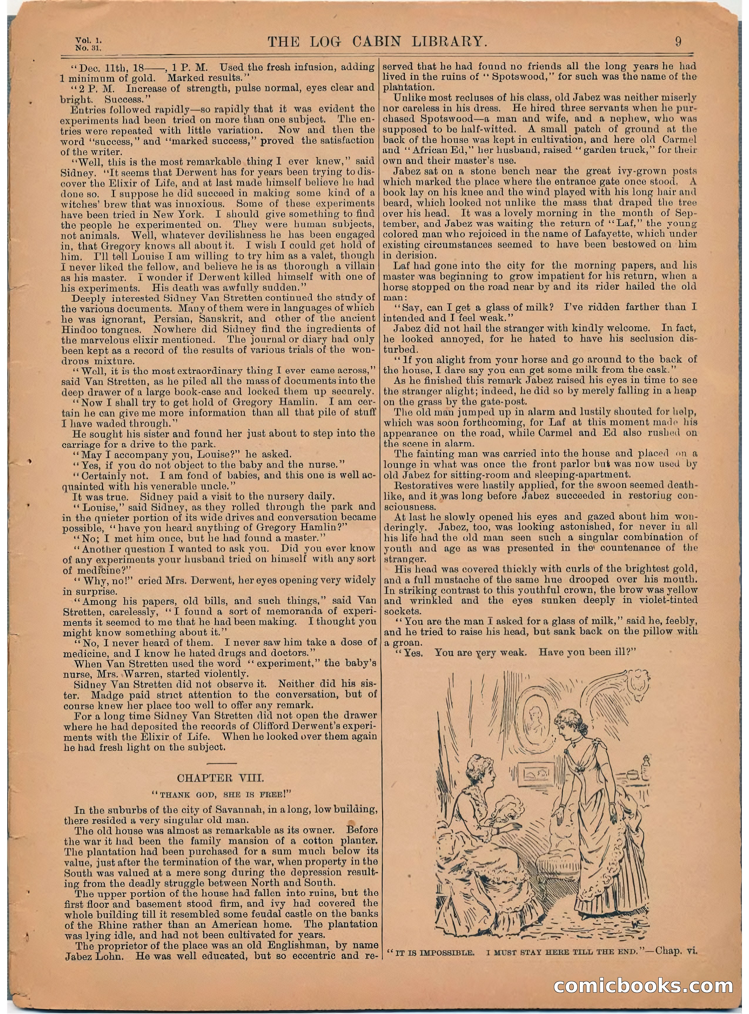 The Human Vampire; Or, The Elixir of Life — page 9 of 32