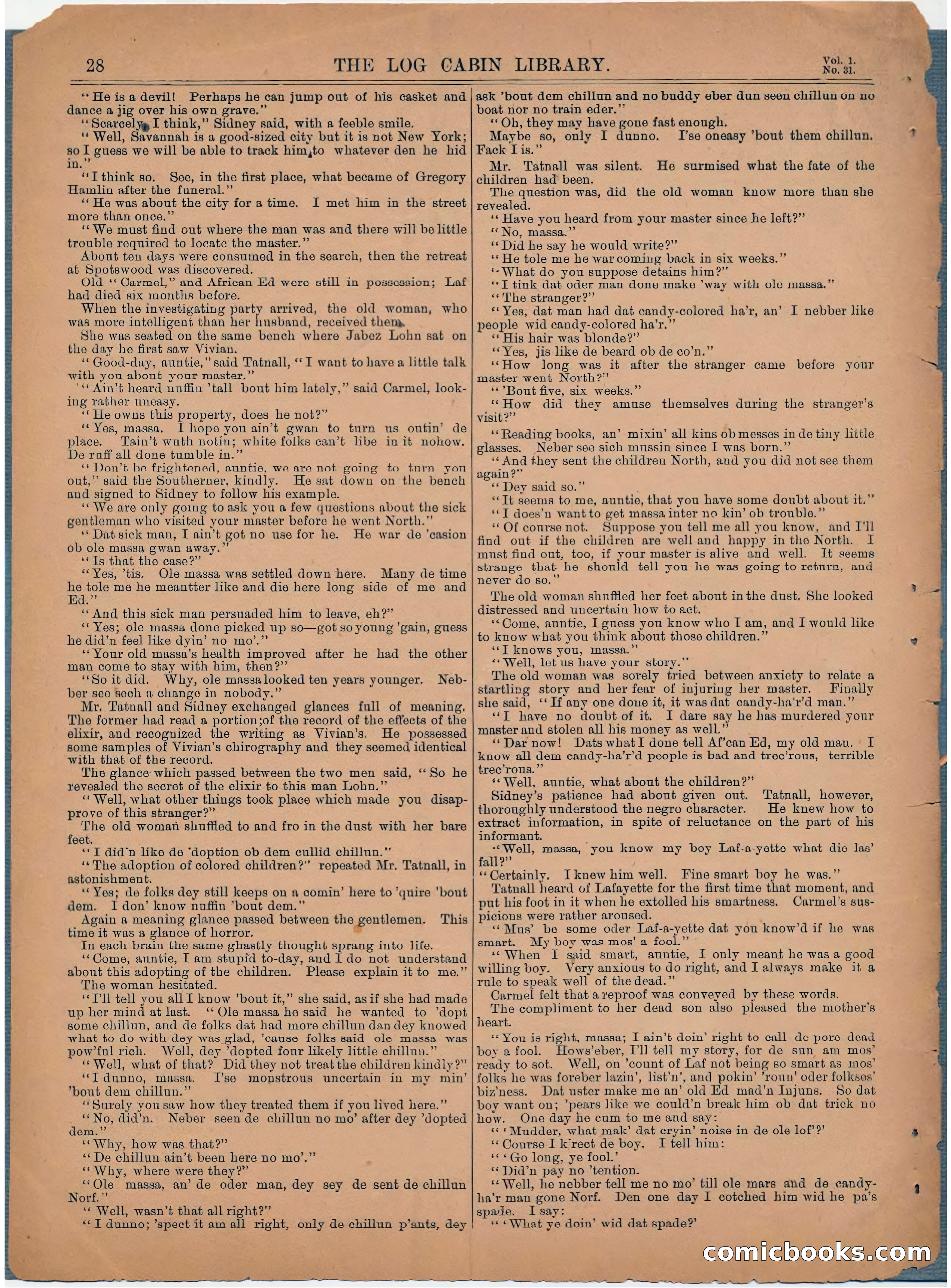 The Human Vampire; Or, The Elixir of Life — page 28 of 32