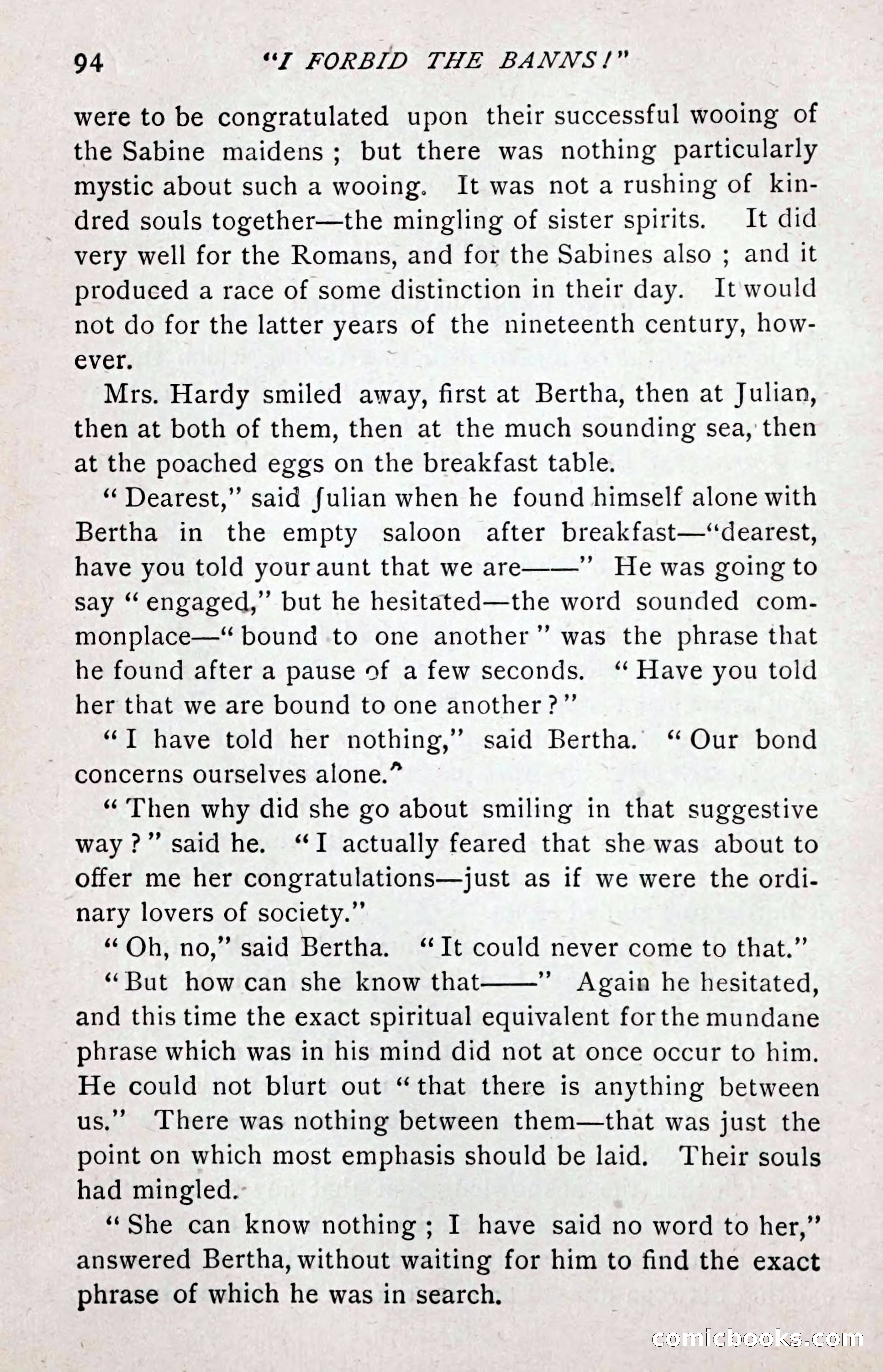 I Forbid the Banns! — page 104 of 400