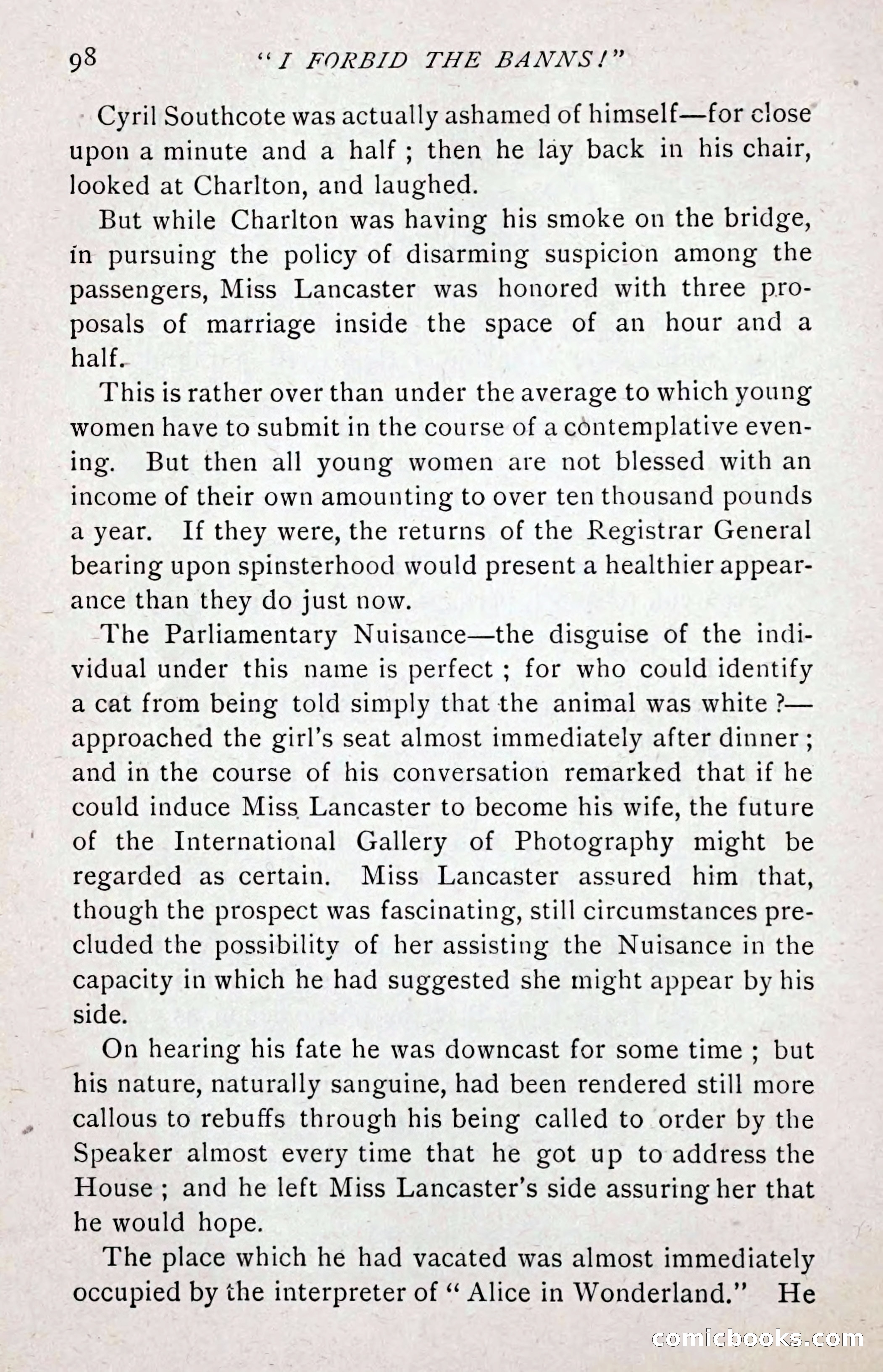 I Forbid the Banns! — page 108 of 400