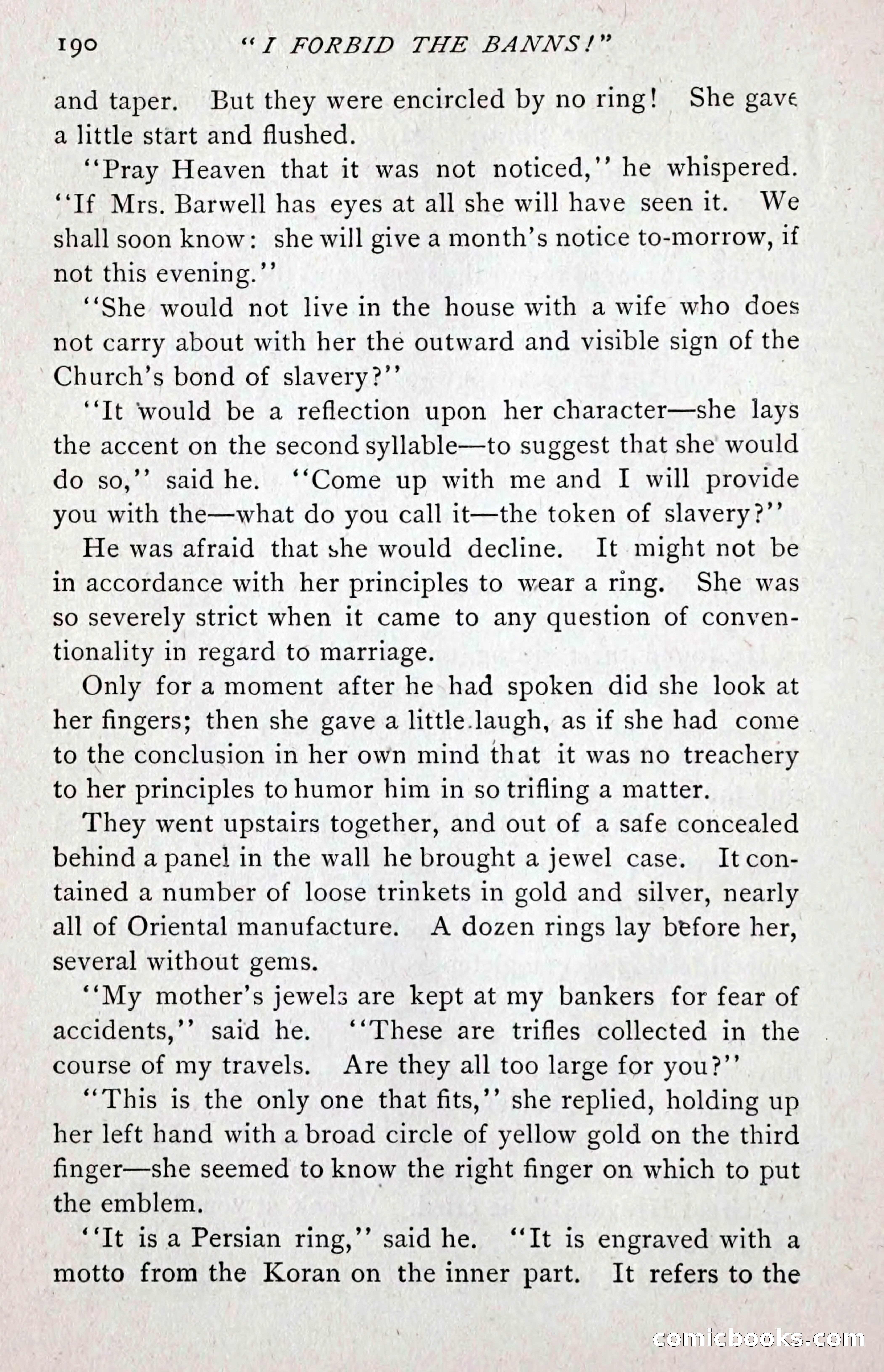 I Forbid the Banns! — page 200 of 400