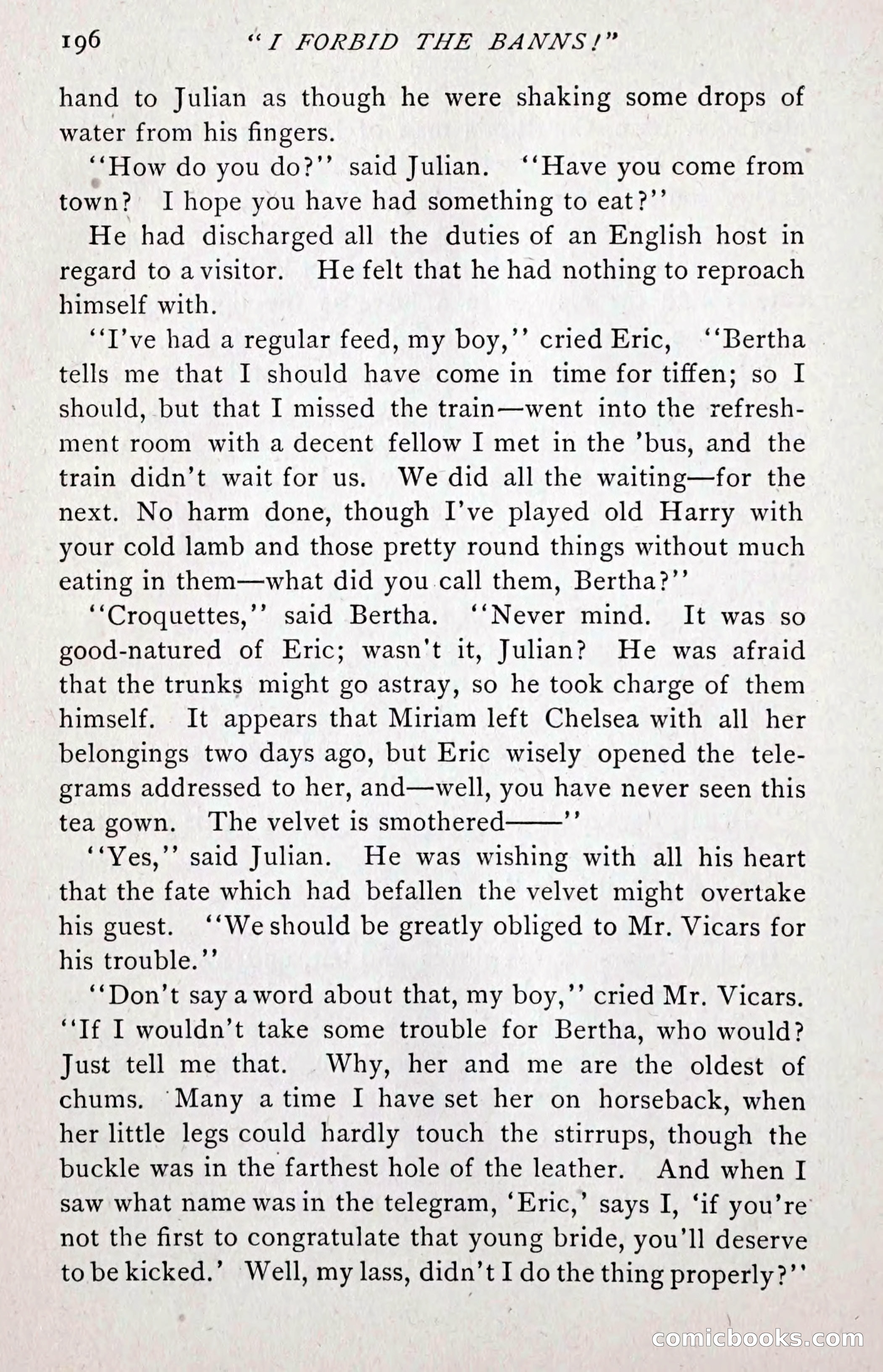 I Forbid the Banns! — page 206 of 400