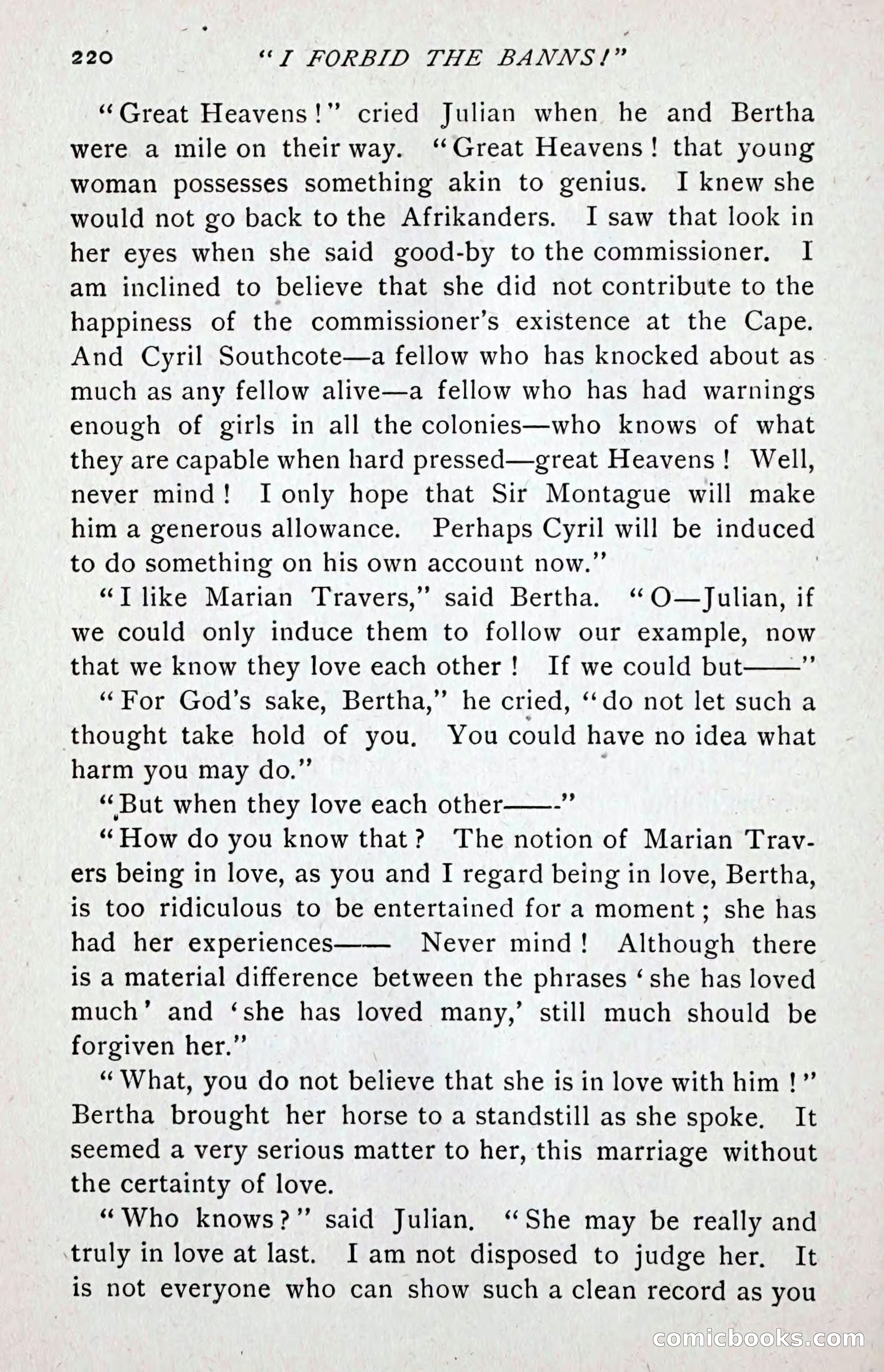 I Forbid the Banns! — page 230 of 400