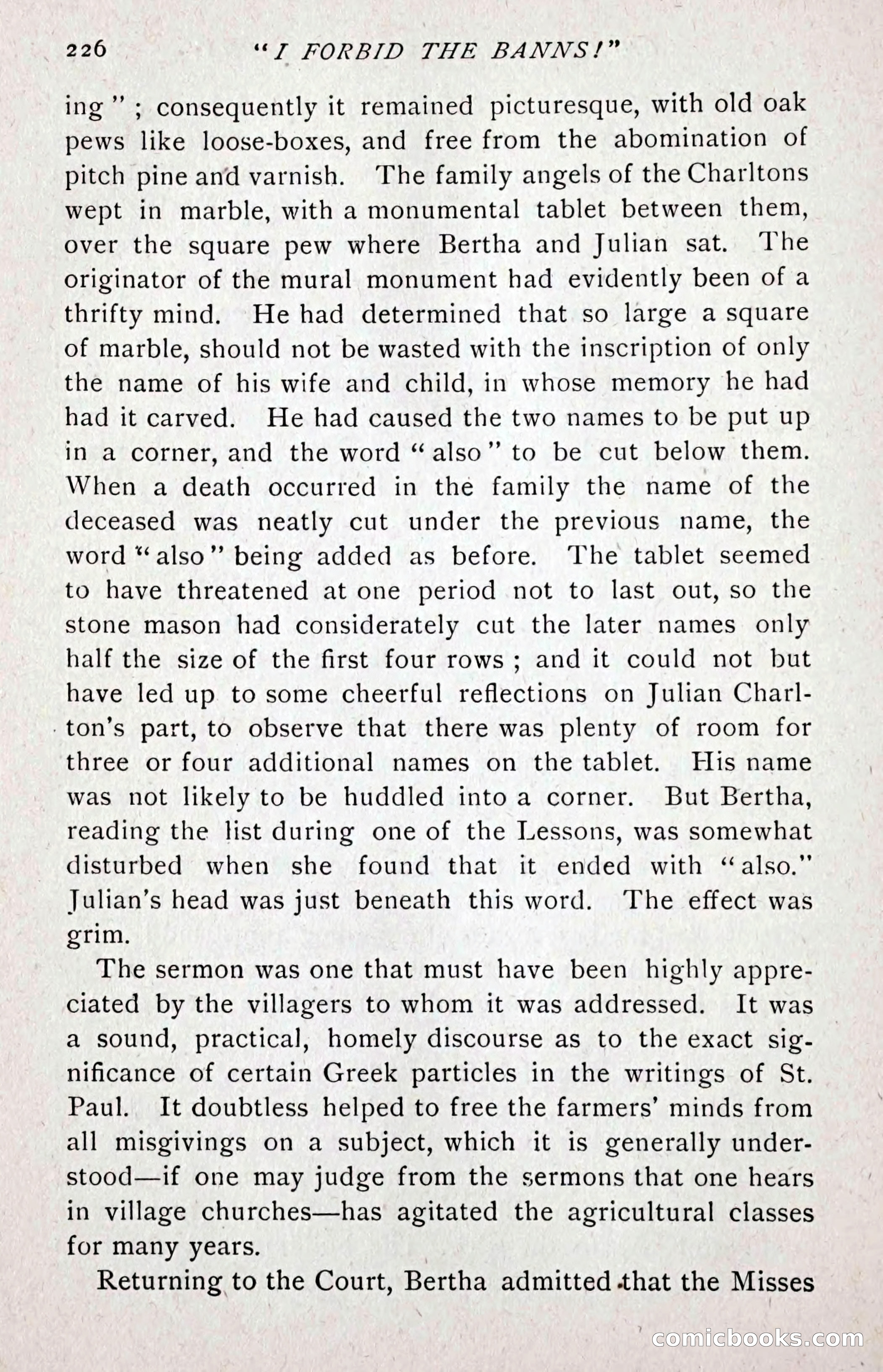 I Forbid the Banns! — page 236 of 400