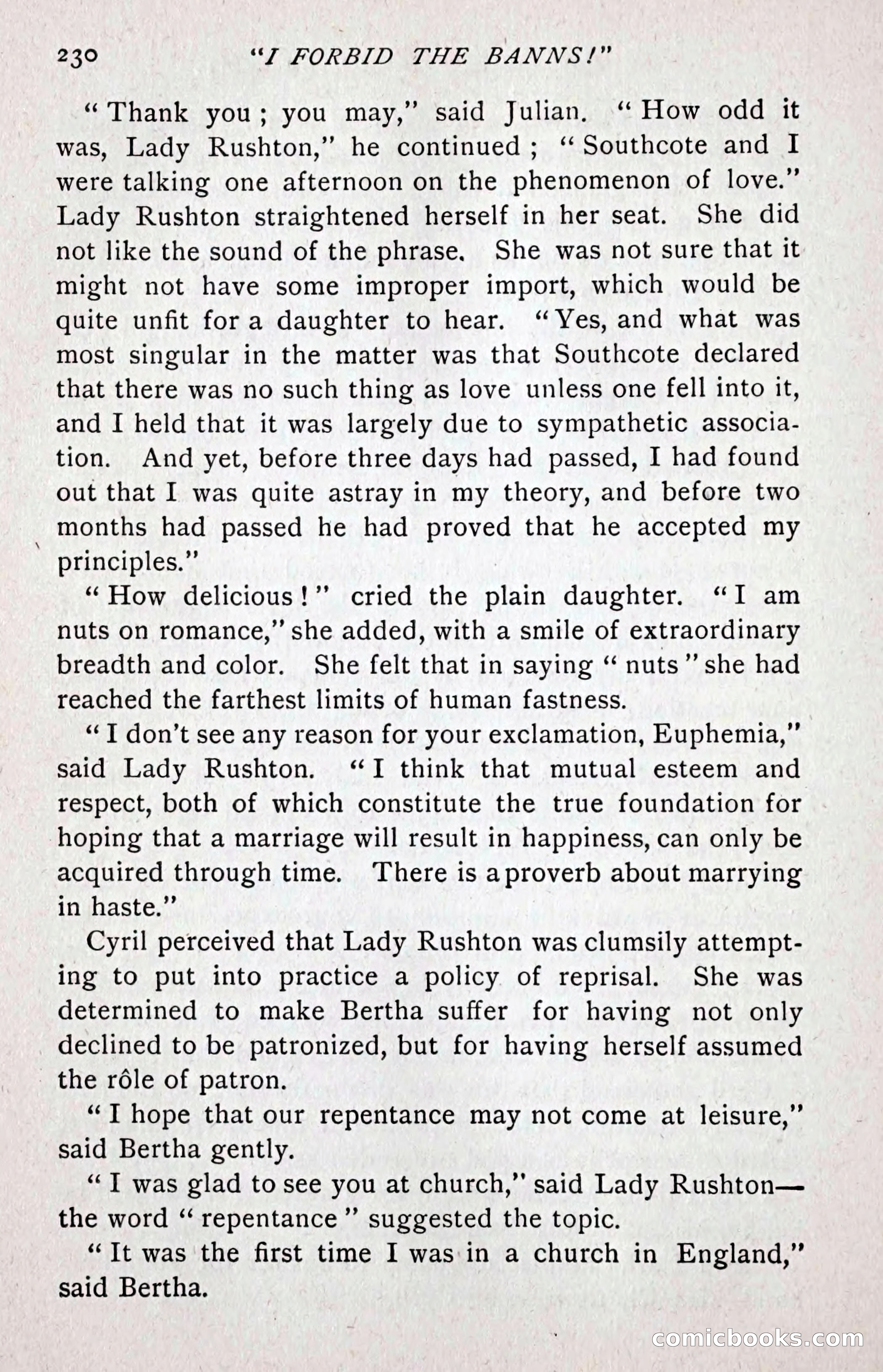 I Forbid the Banns! — page 240 of 400
