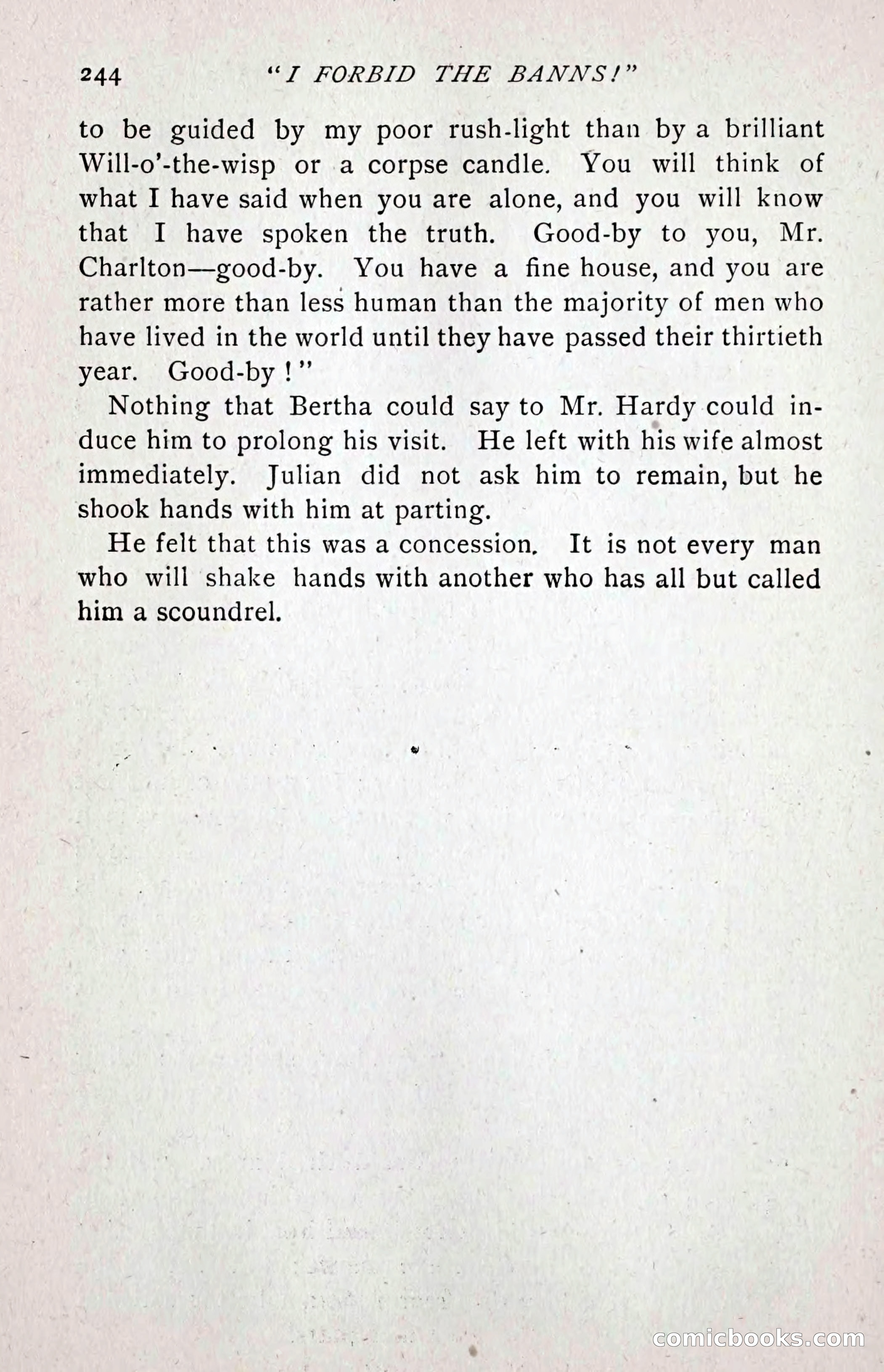 I Forbid the Banns! — page 254 of 400