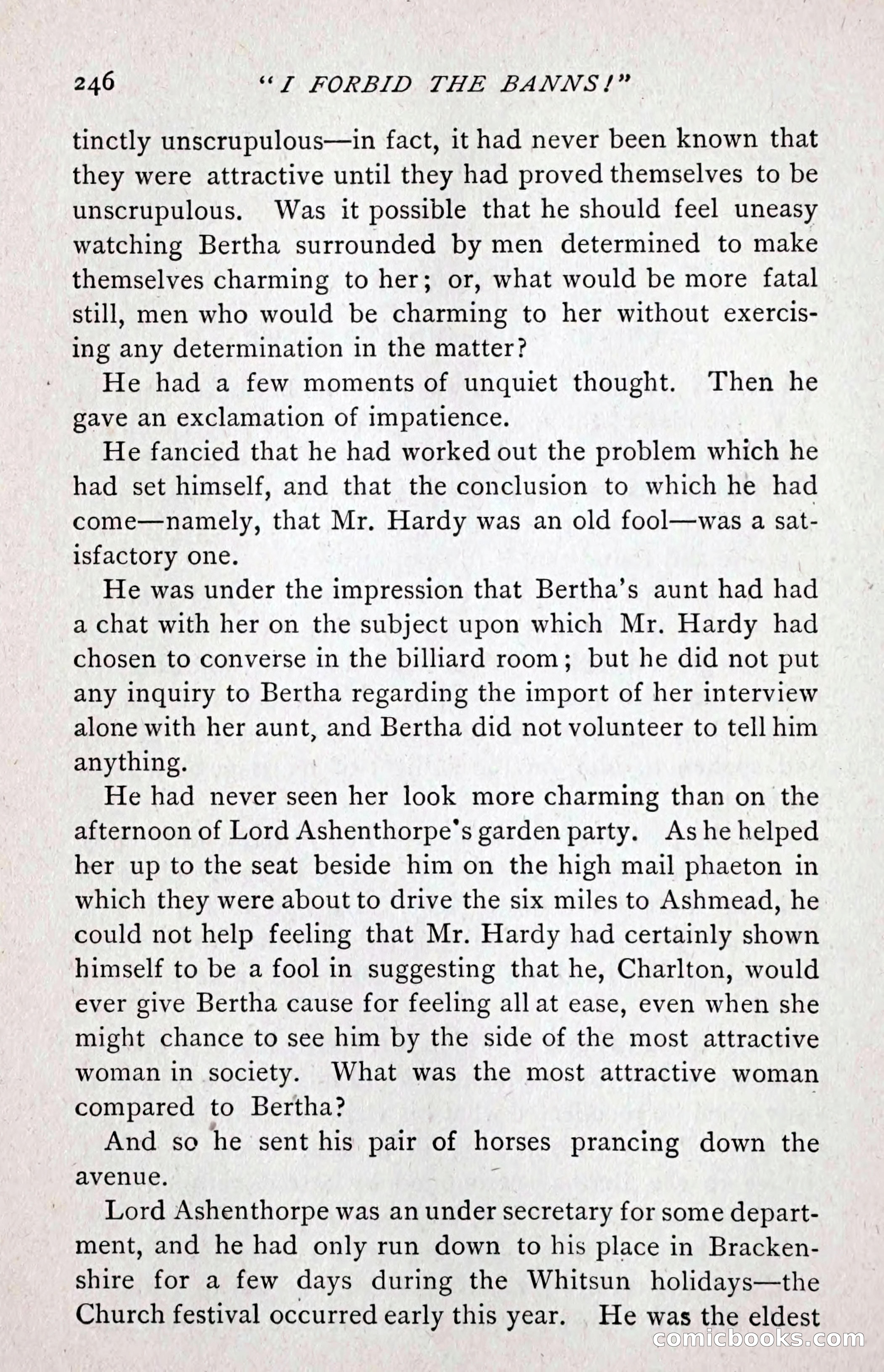 I Forbid the Banns! — page 256 of 400