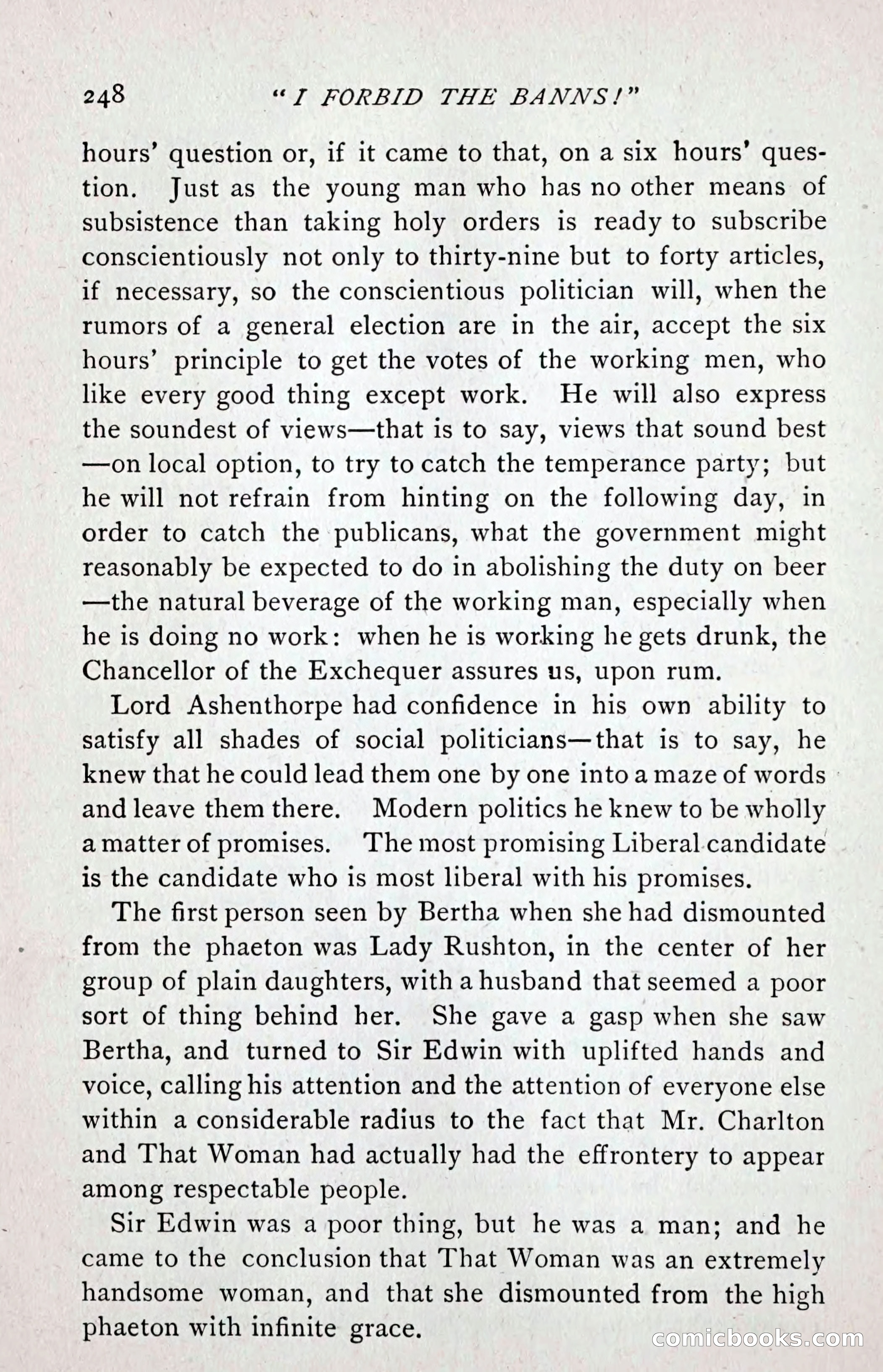 I Forbid the Banns! — page 258 of 400