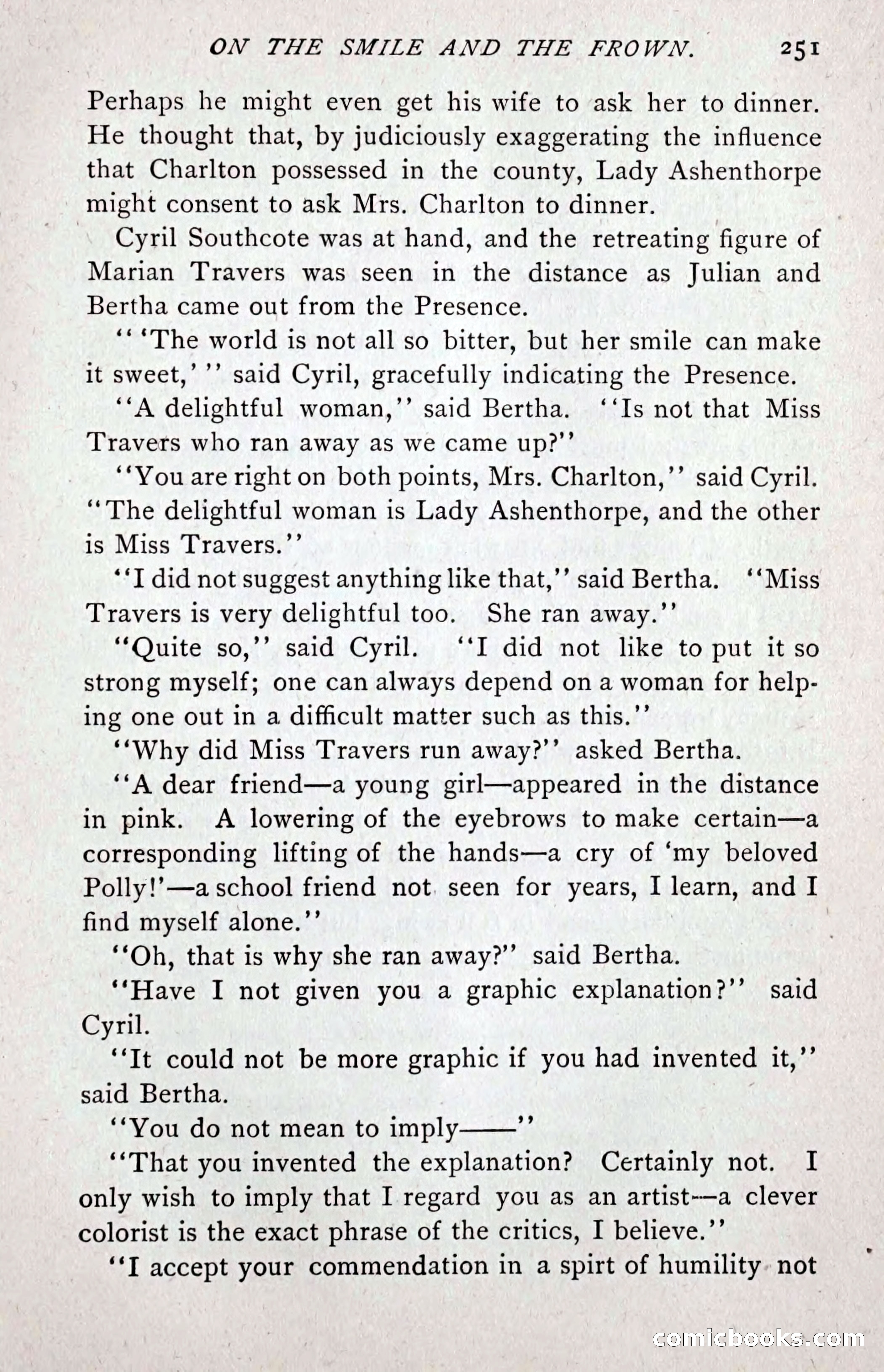 I Forbid the Banns! — page 261 of 400
