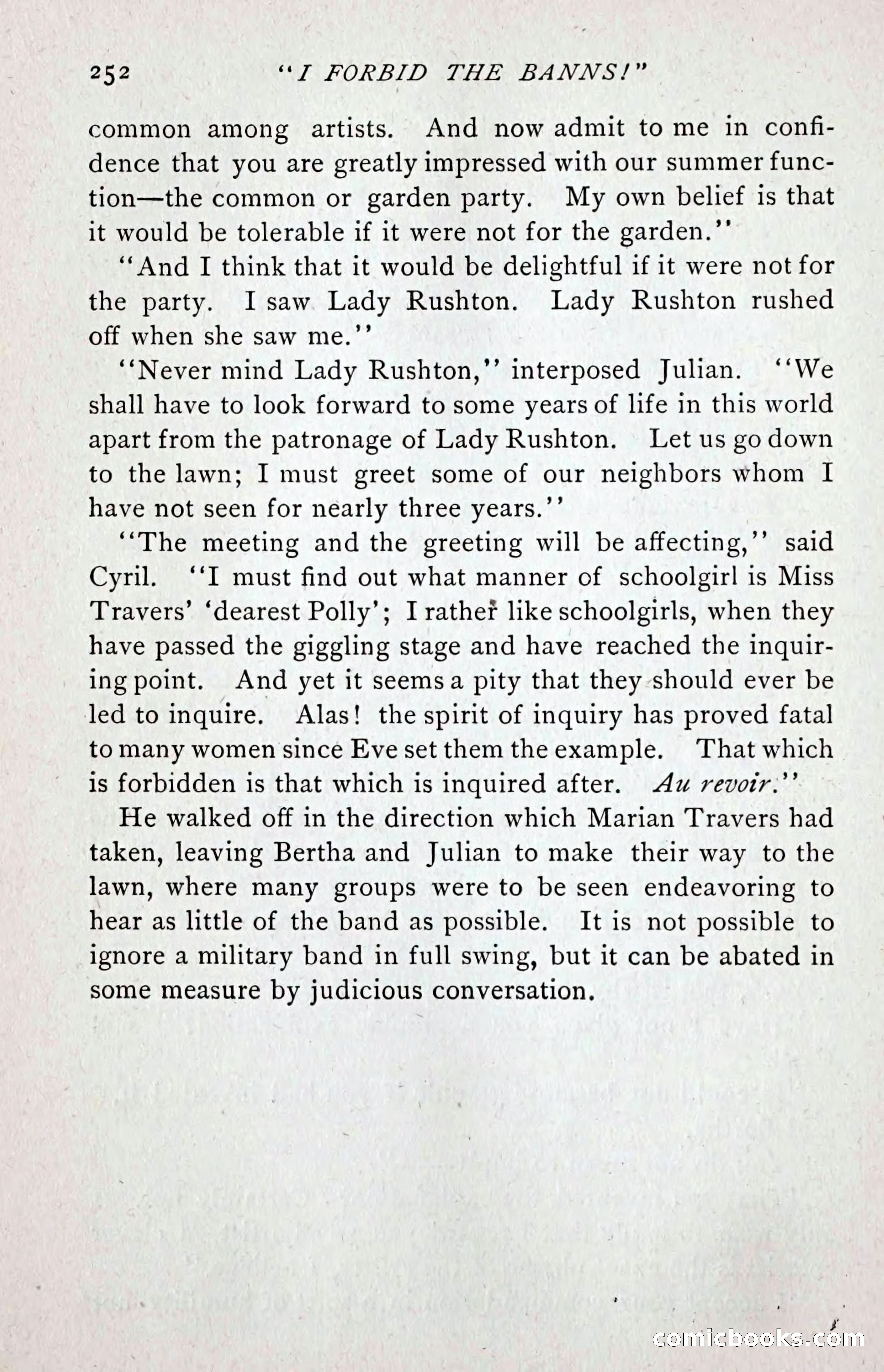 I Forbid the Banns! — page 262 of 400