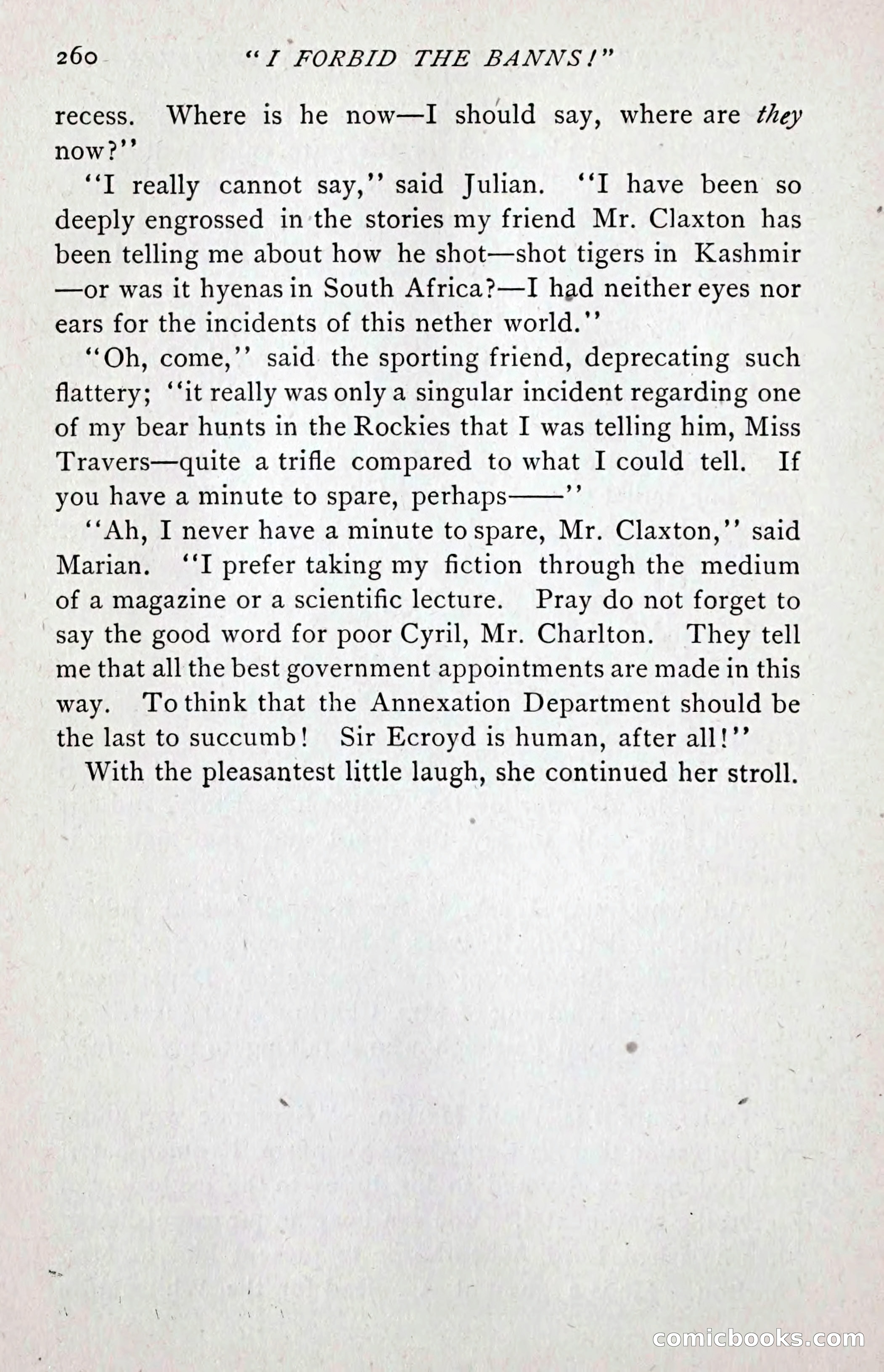 I Forbid the Banns! — page 270 of 400