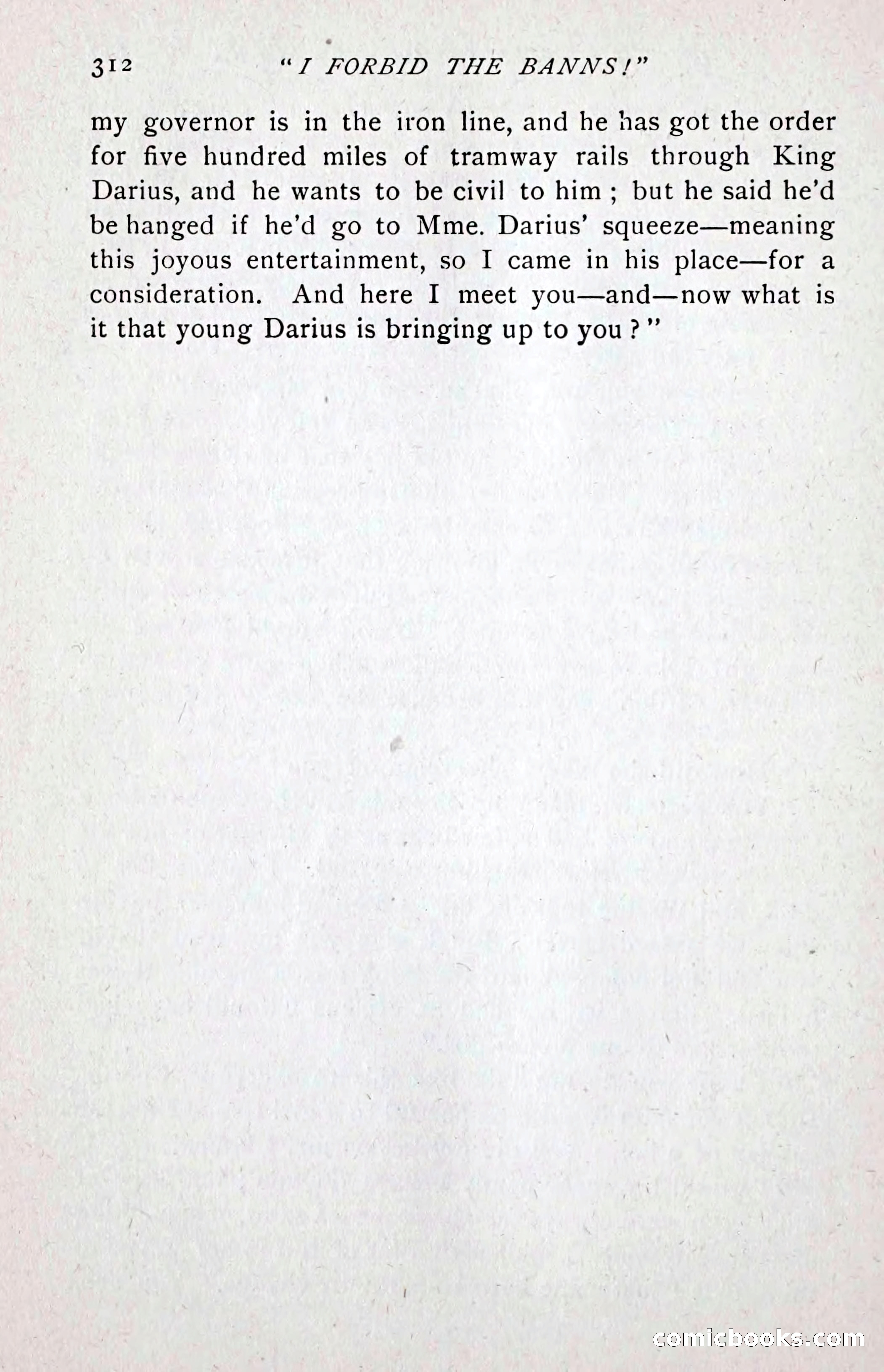 I Forbid the Banns! — page 322 of 400