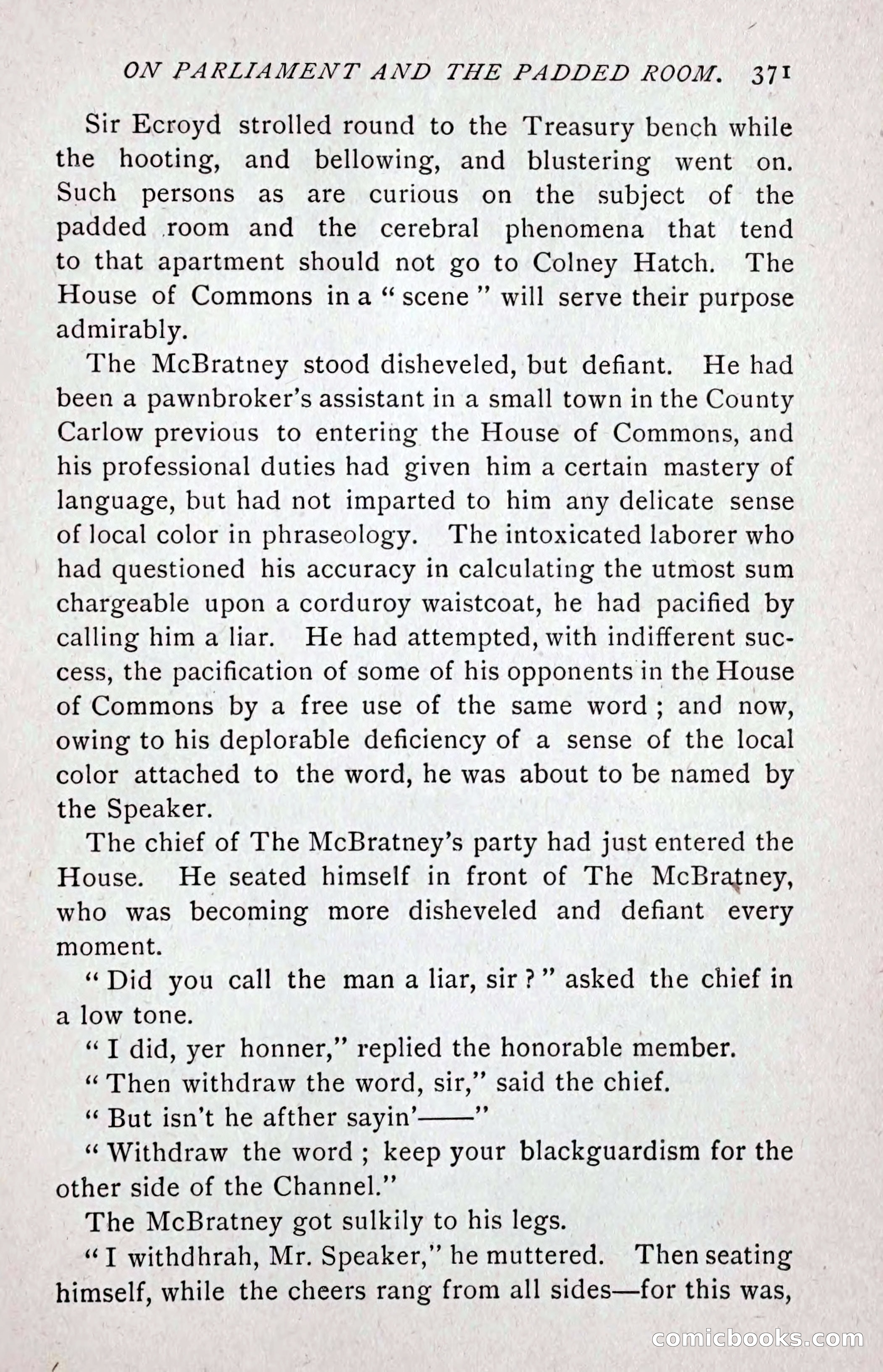 I Forbid the Banns! — page 381 of 400