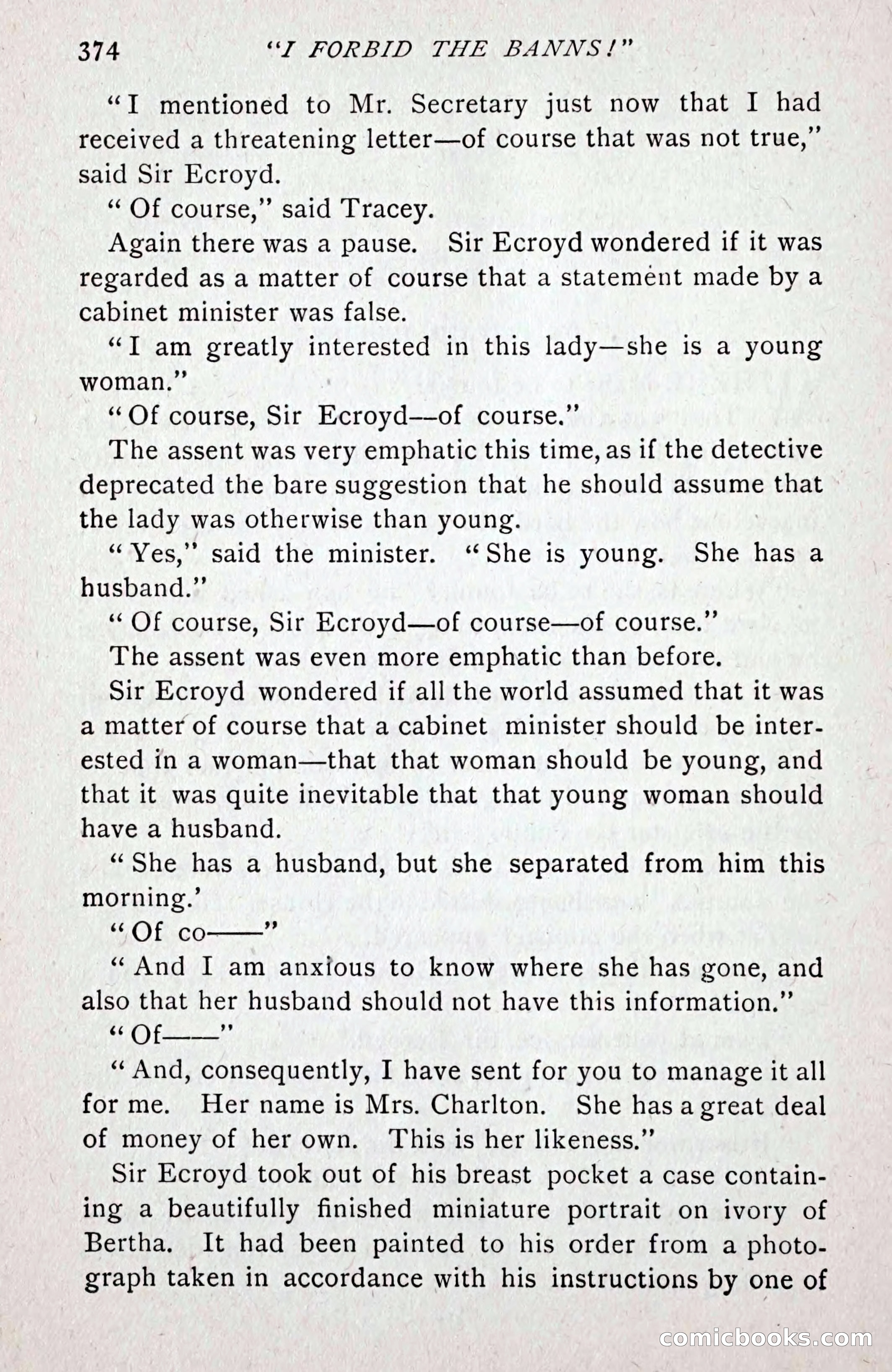 I Forbid the Banns! — page 384 of 400