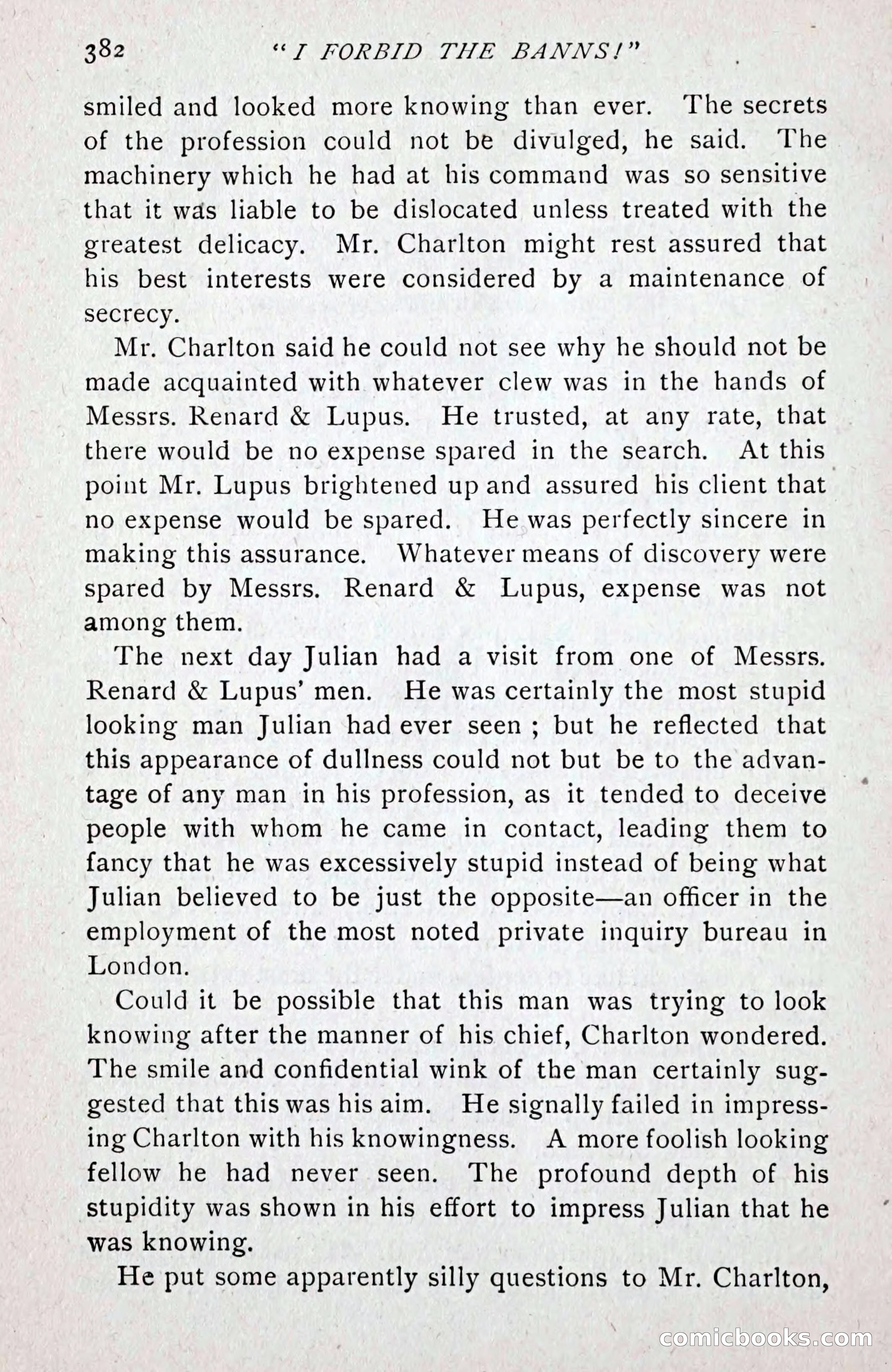 I Forbid the Banns! — page 392 of 400