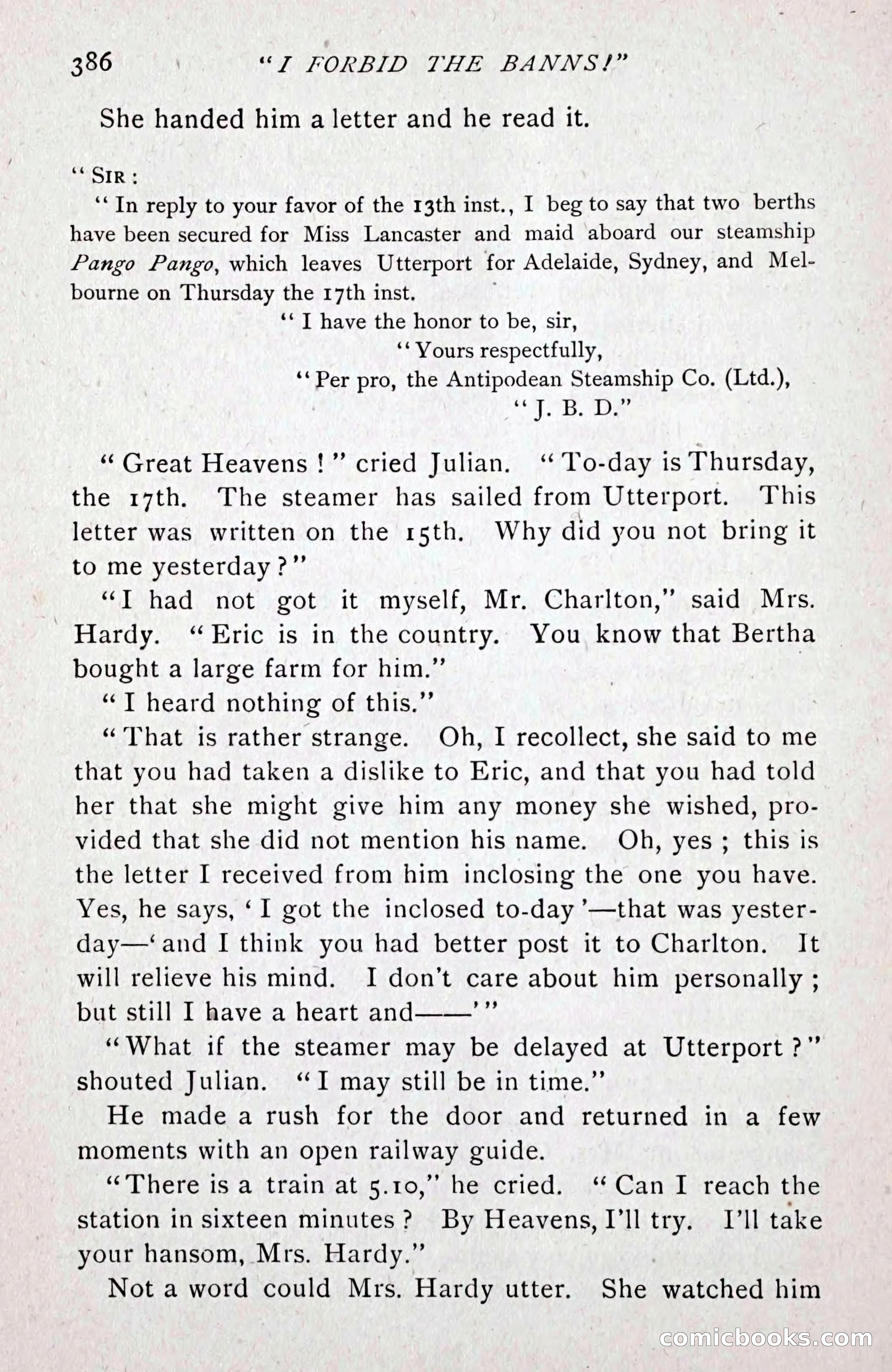 I Forbid the Banns! — page 396 of 400