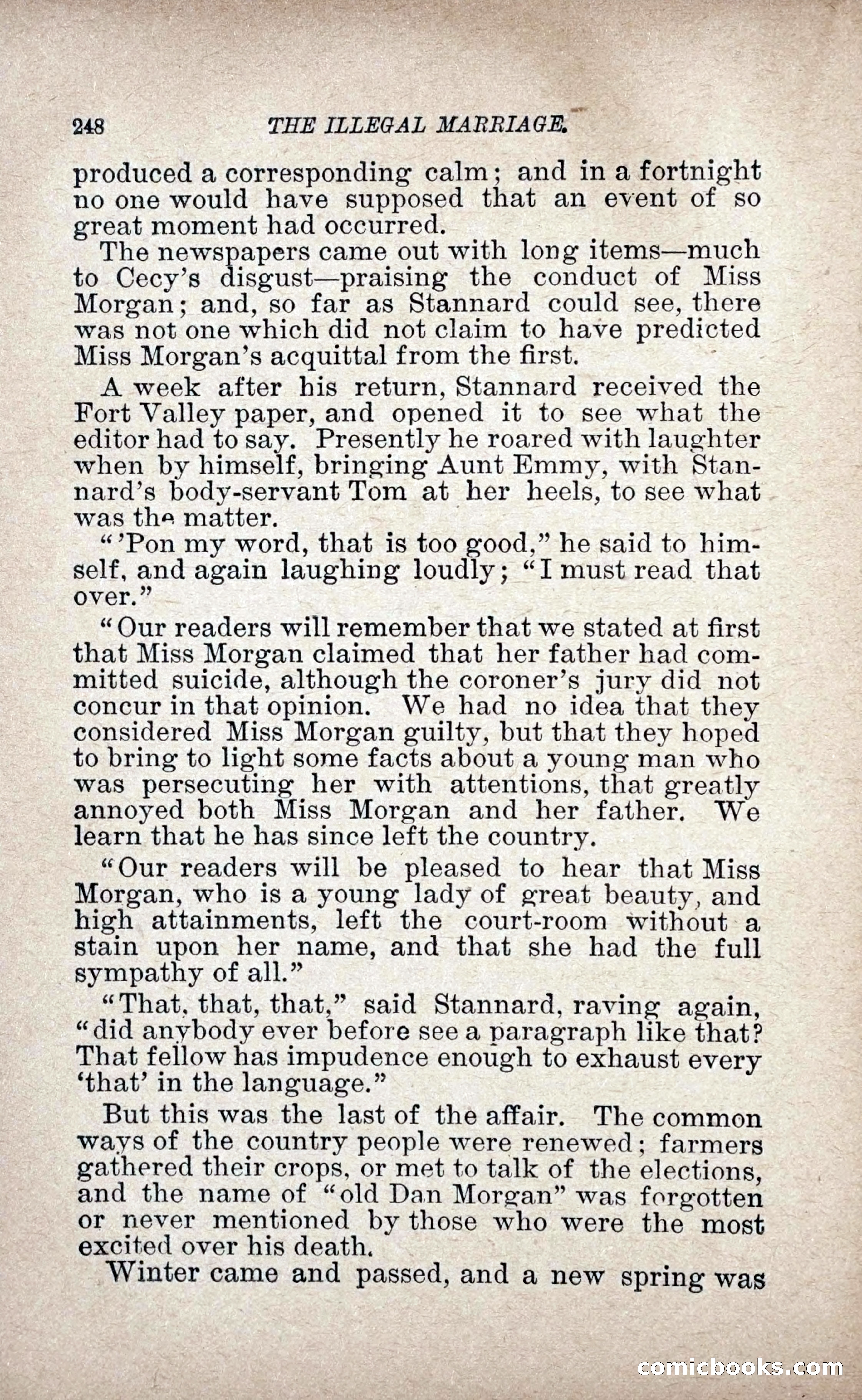 The Illegal Marriage — page 256 of 284