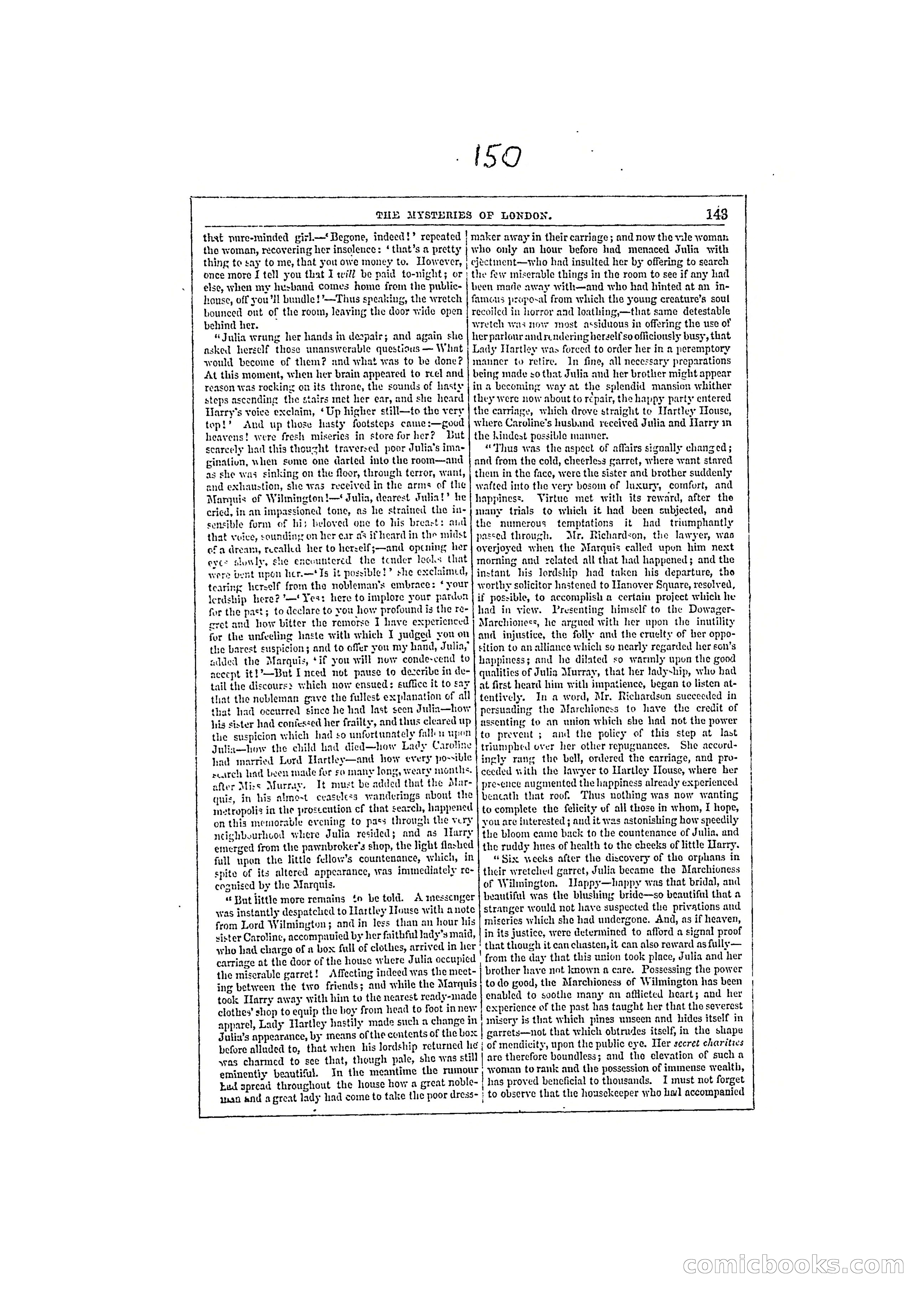 The Mysteries of London, Vol. IV — page 150 of 399