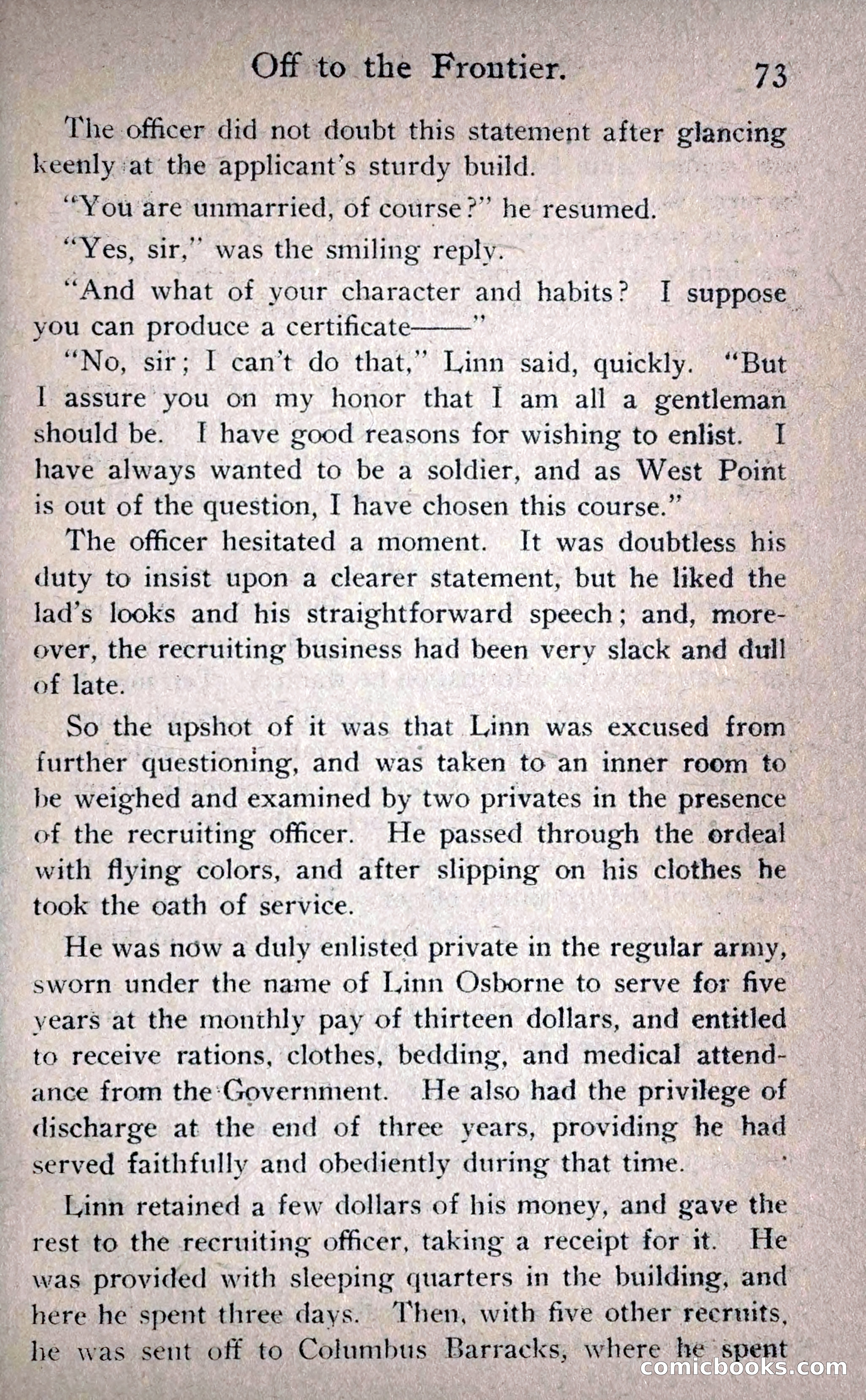 In Barracks and Wigwam — page 83 of 270