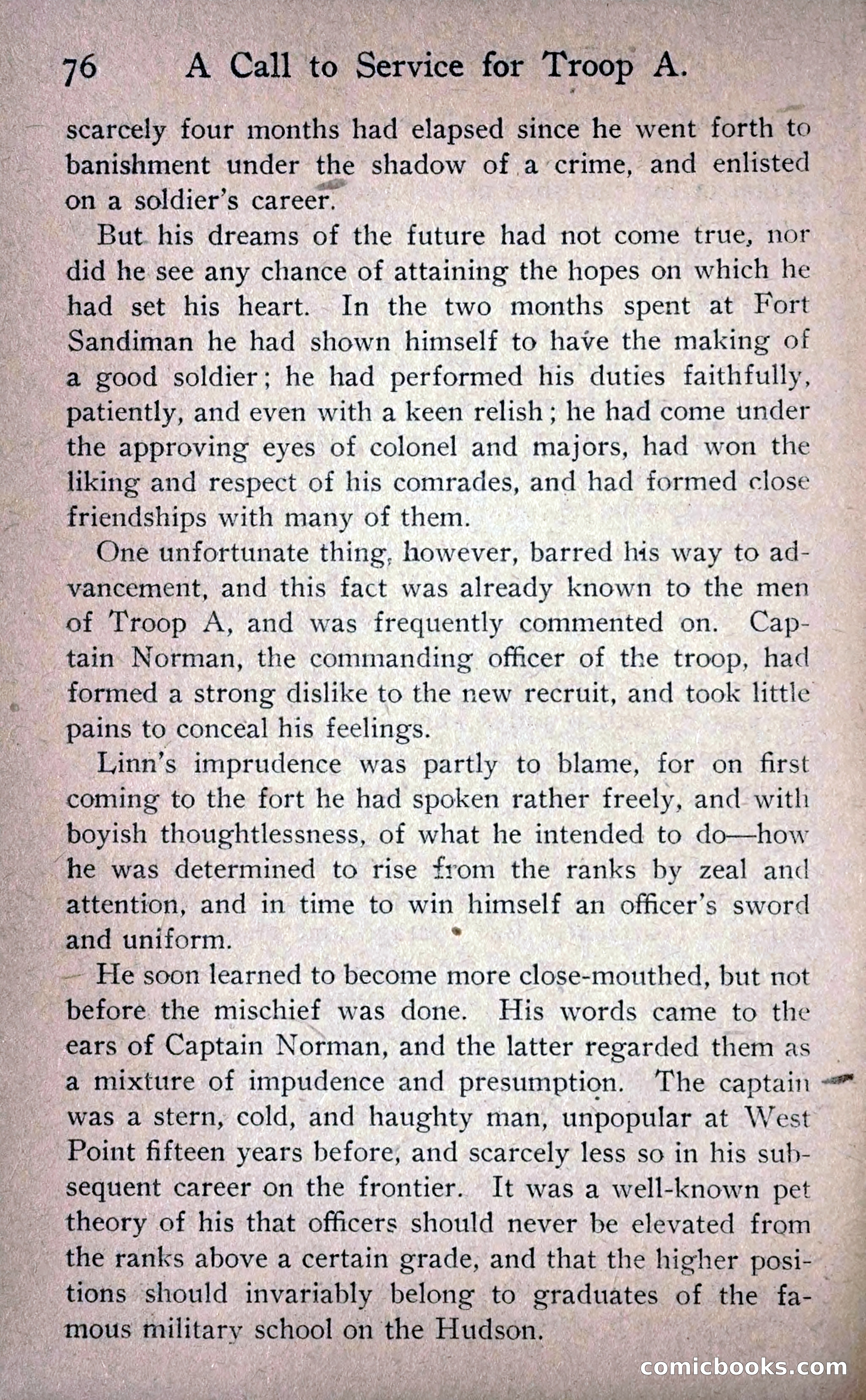In Barracks and Wigwam — page 86 of 270