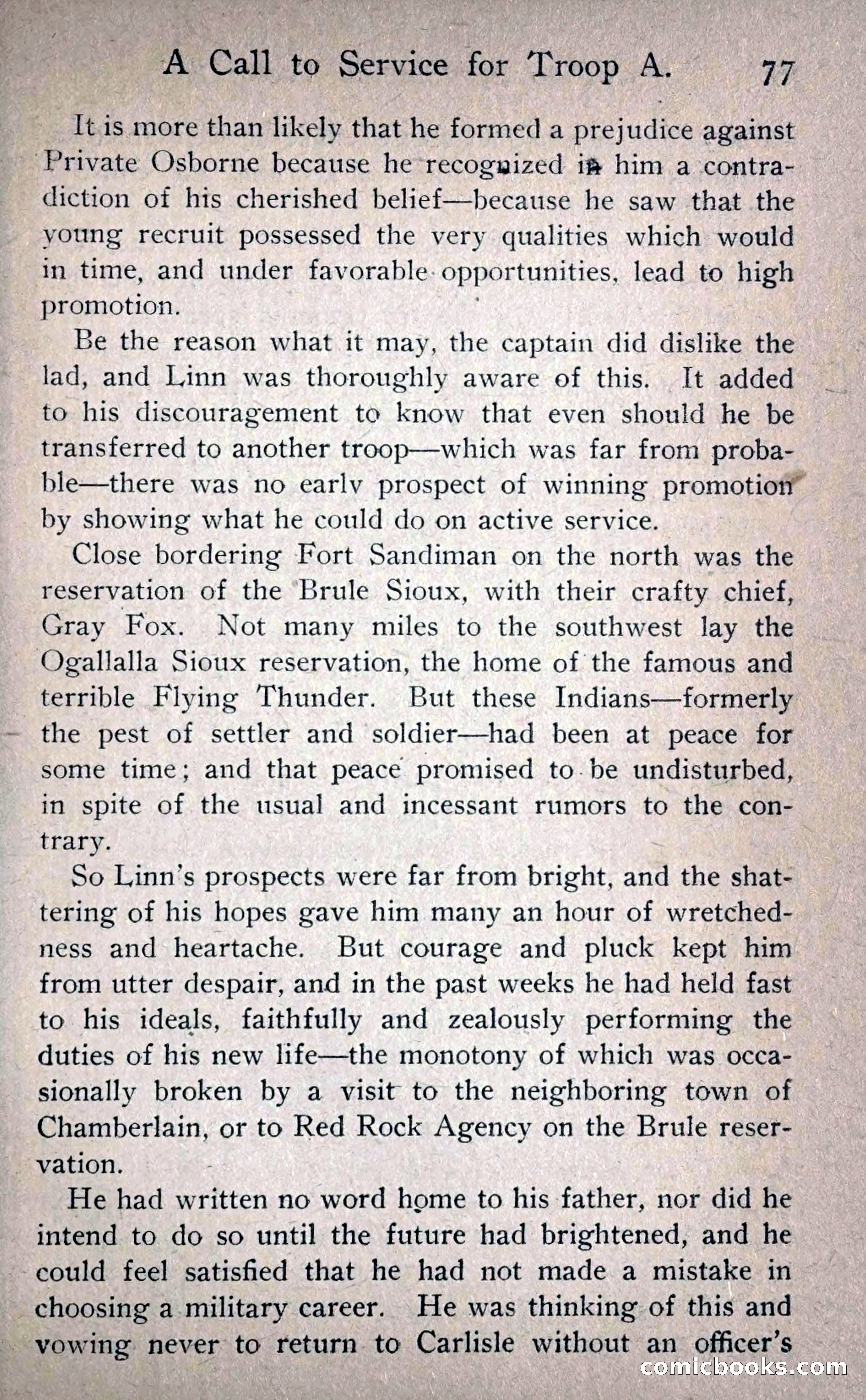 In Barracks and Wigwam — page 87 of 270