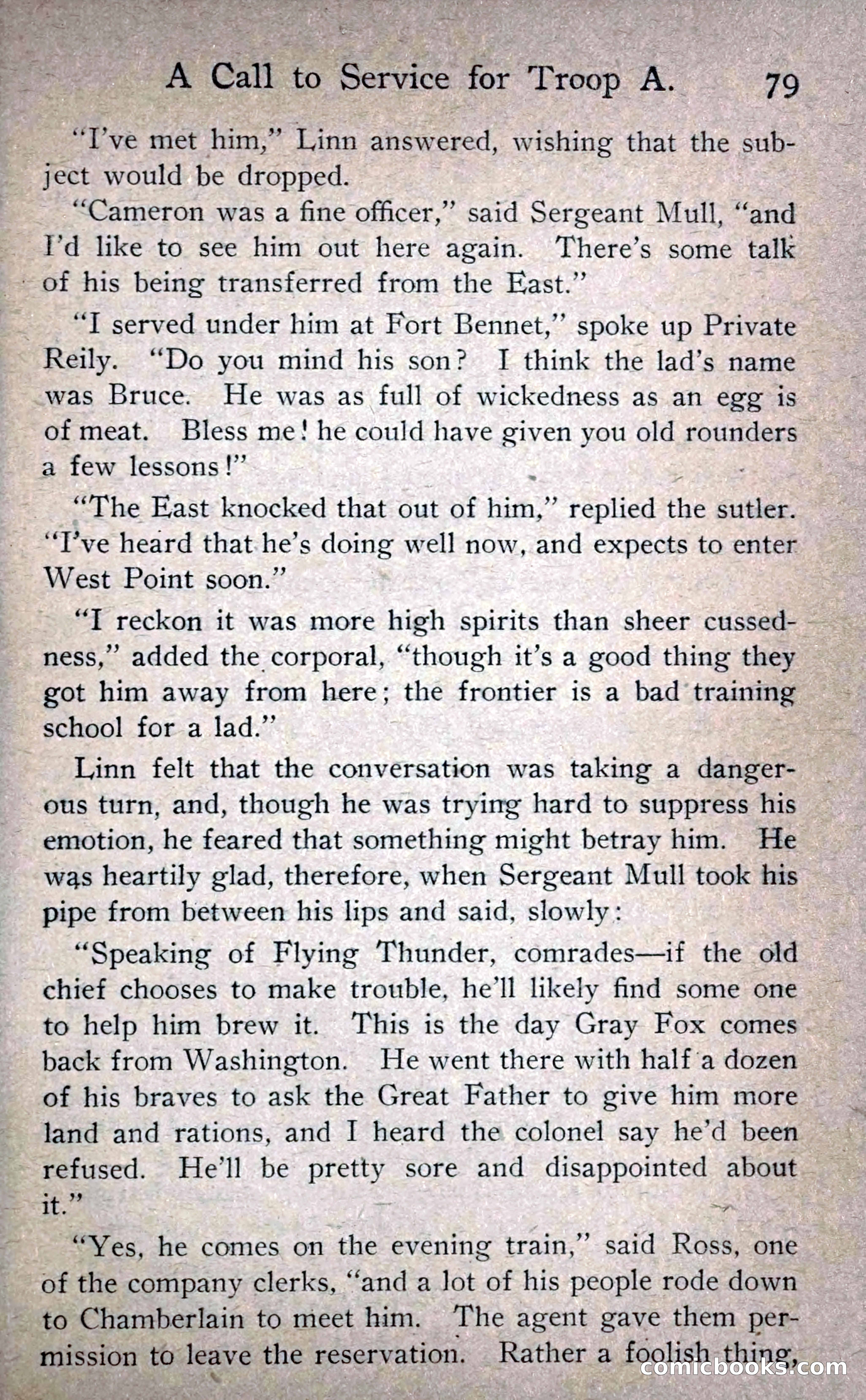 In Barracks and Wigwam — page 89 of 270
