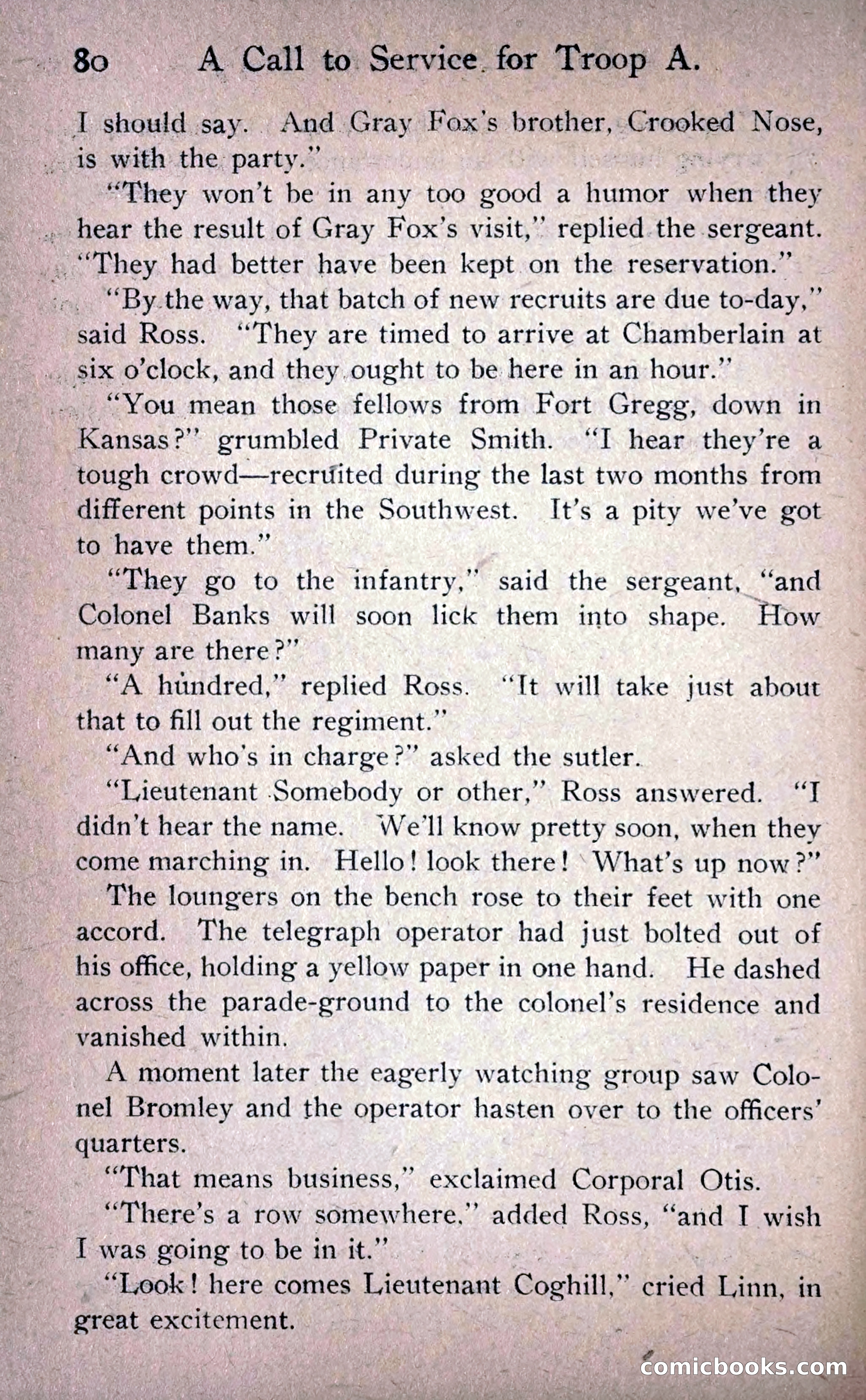 In Barracks and Wigwam — page 90 of 270