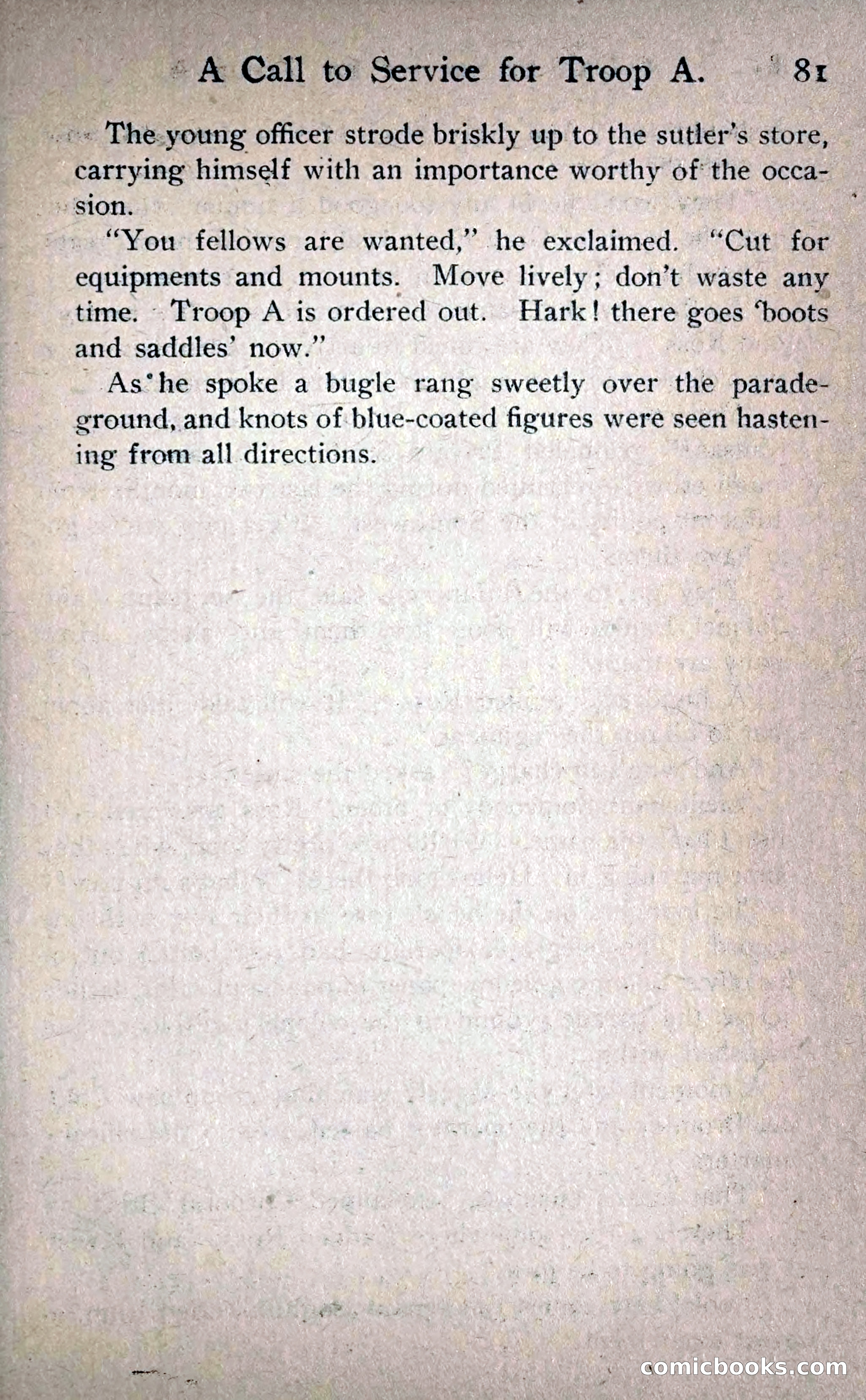 In Barracks and Wigwam — page 91 of 270
