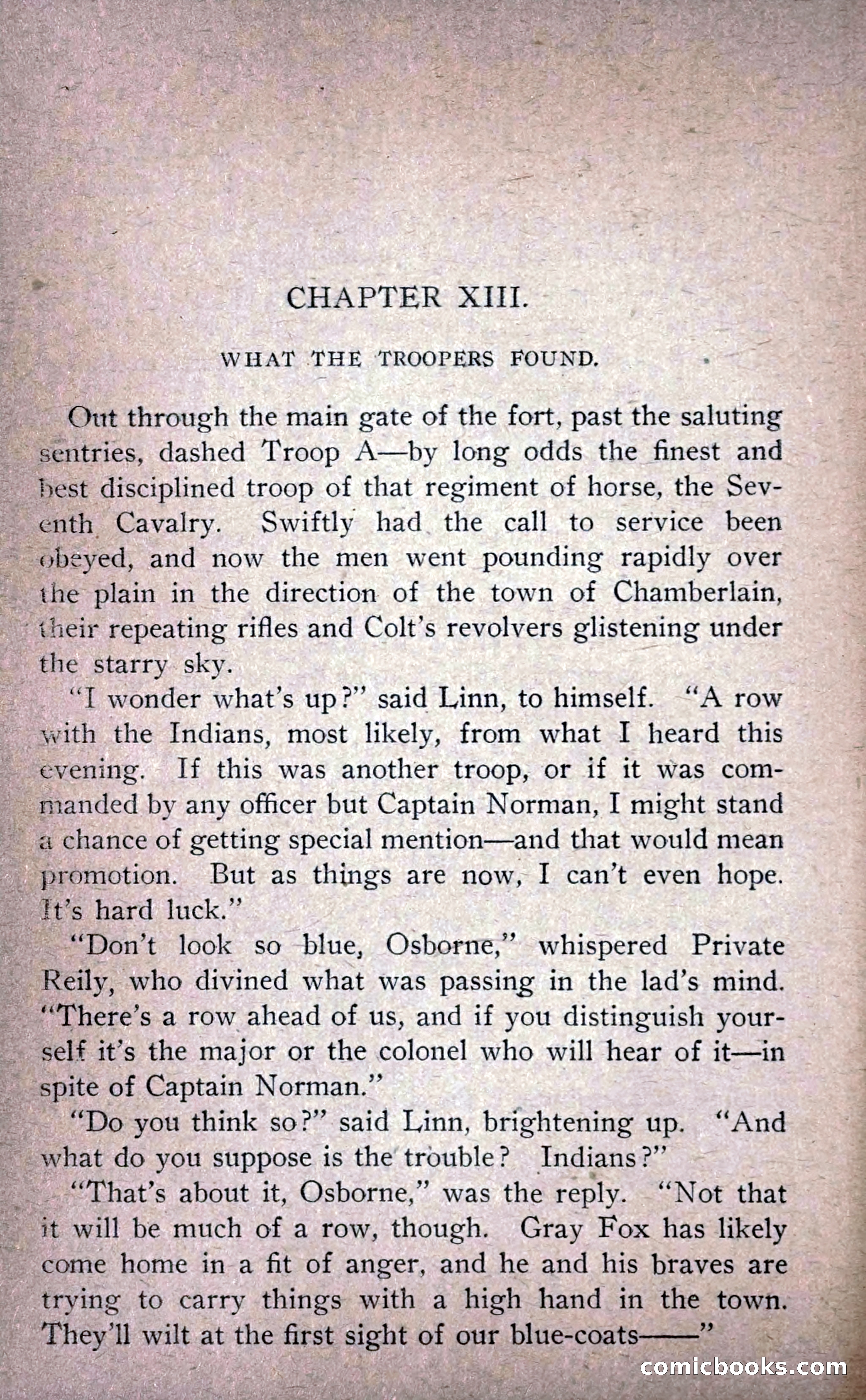 In Barracks and Wigwam — page 92 of 270