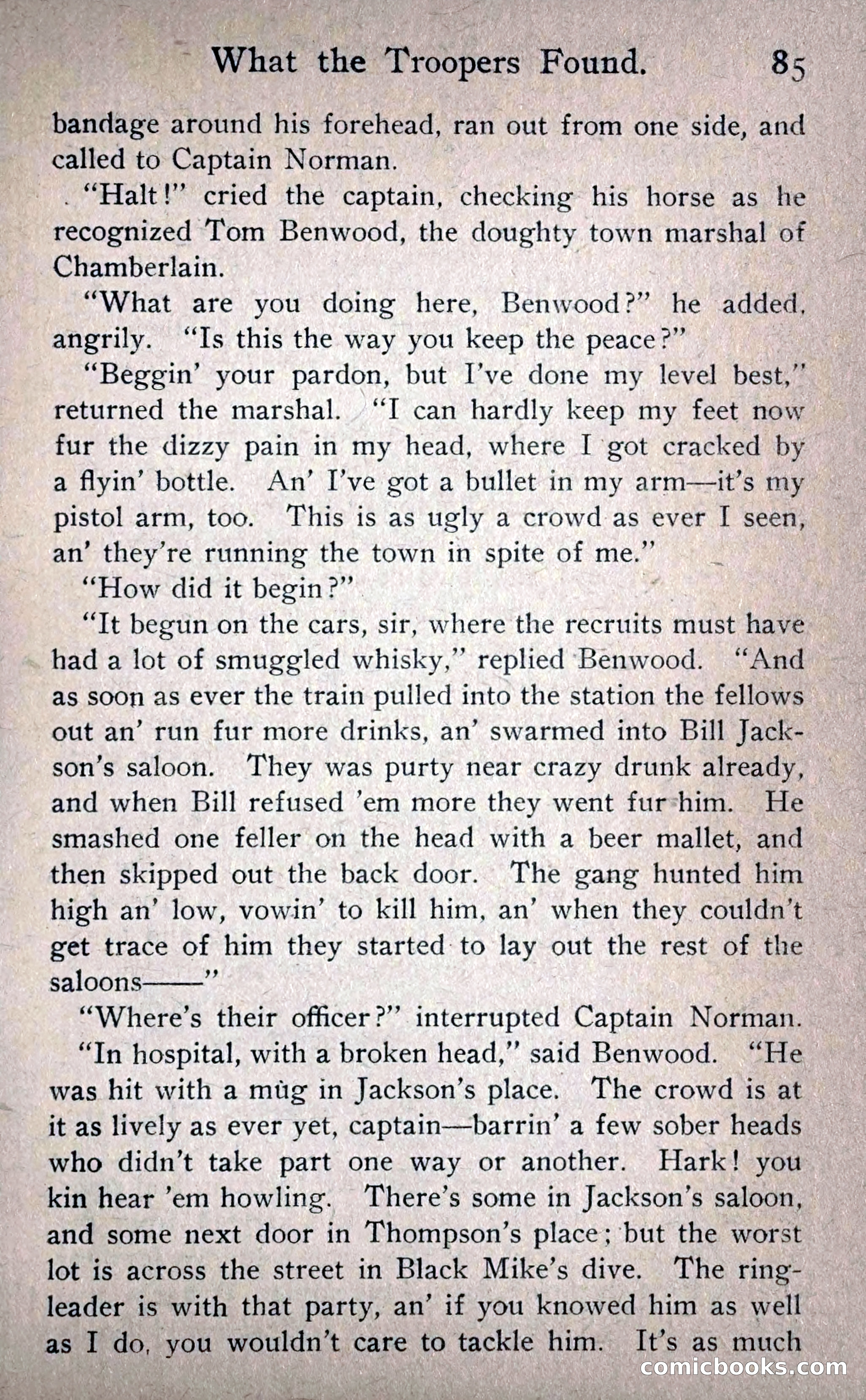 In Barracks and Wigwam — page 95 of 270