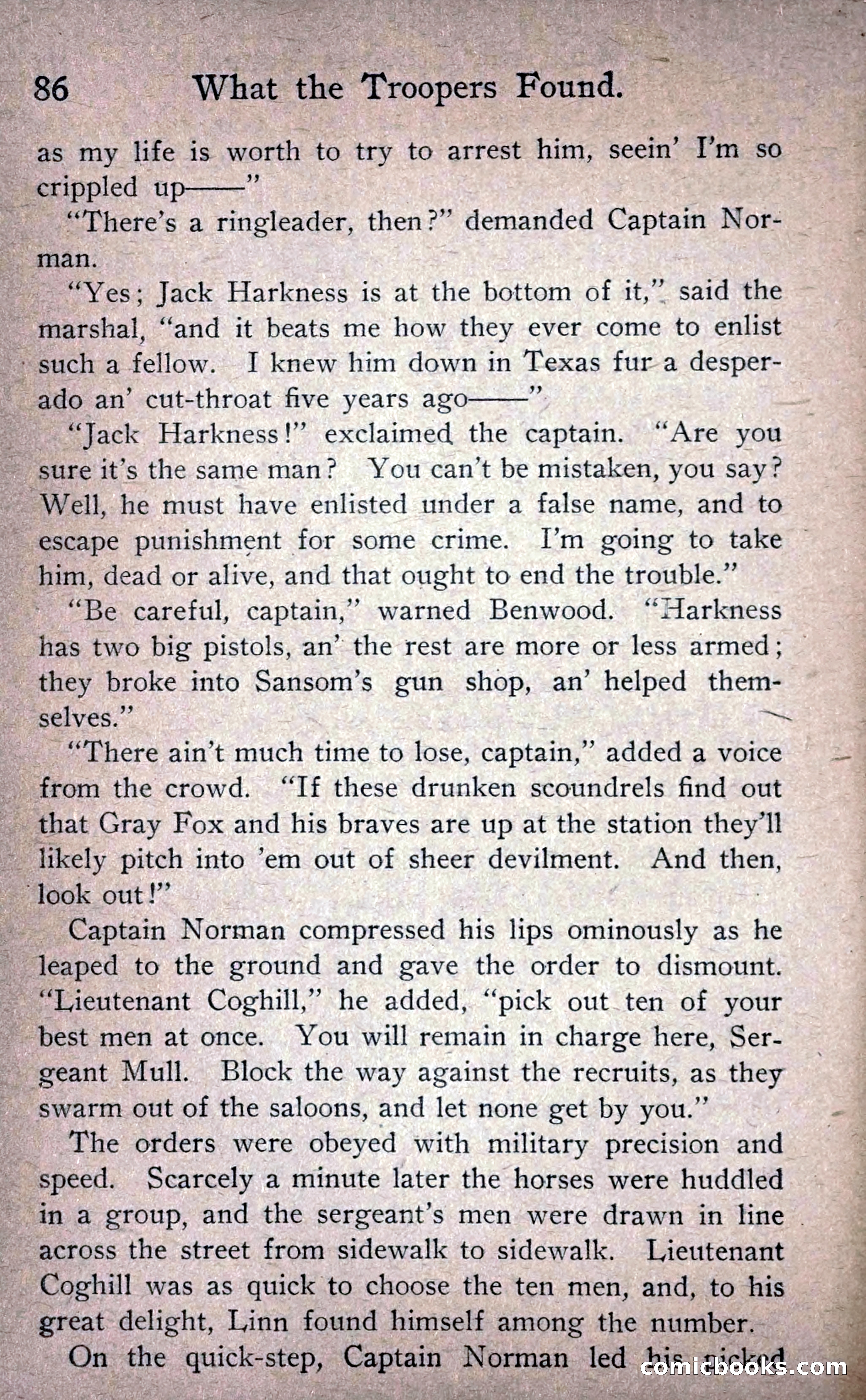 In Barracks and Wigwam — page 96 of 270