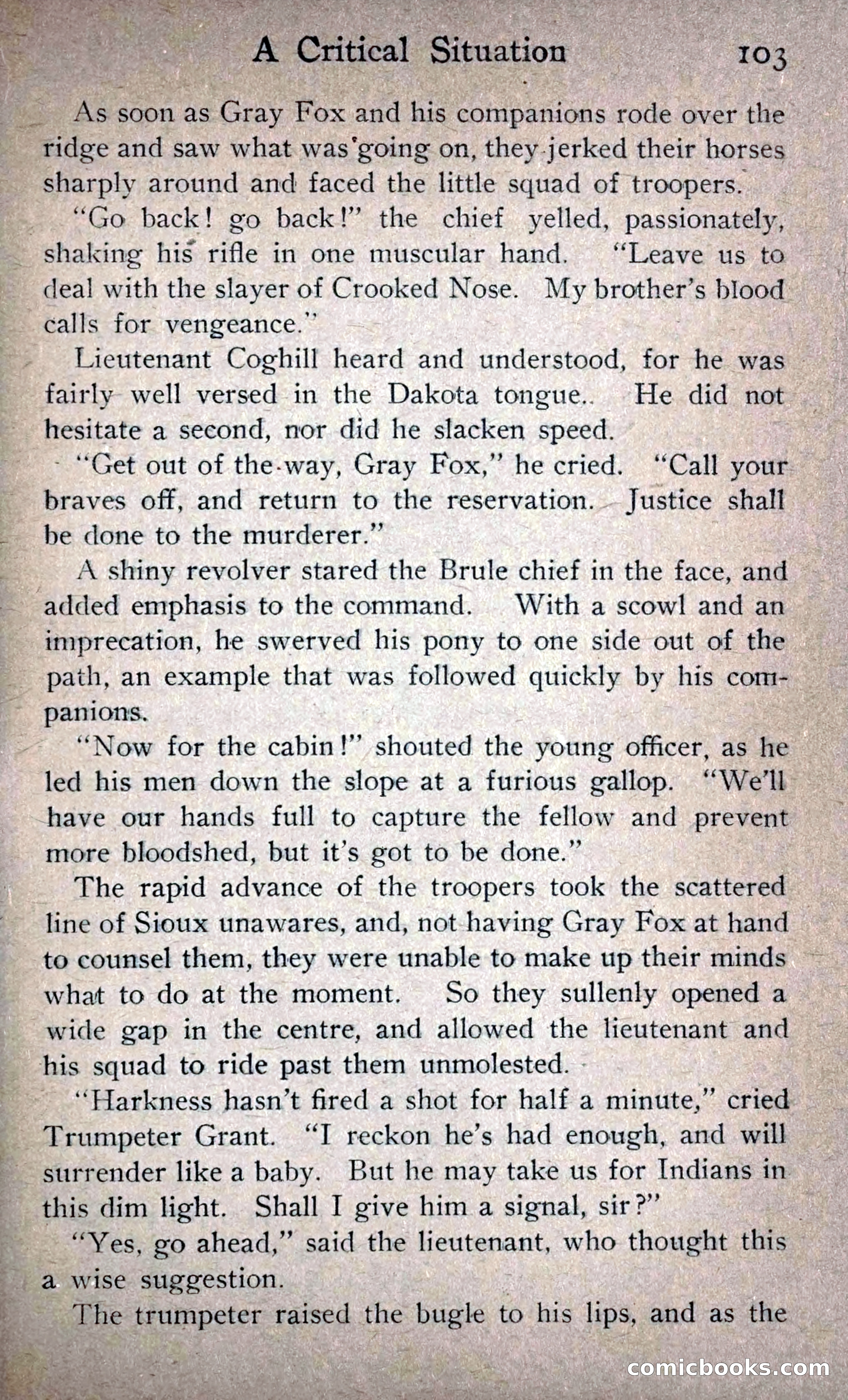 In Barracks and Wigwam — page 113 of 270
