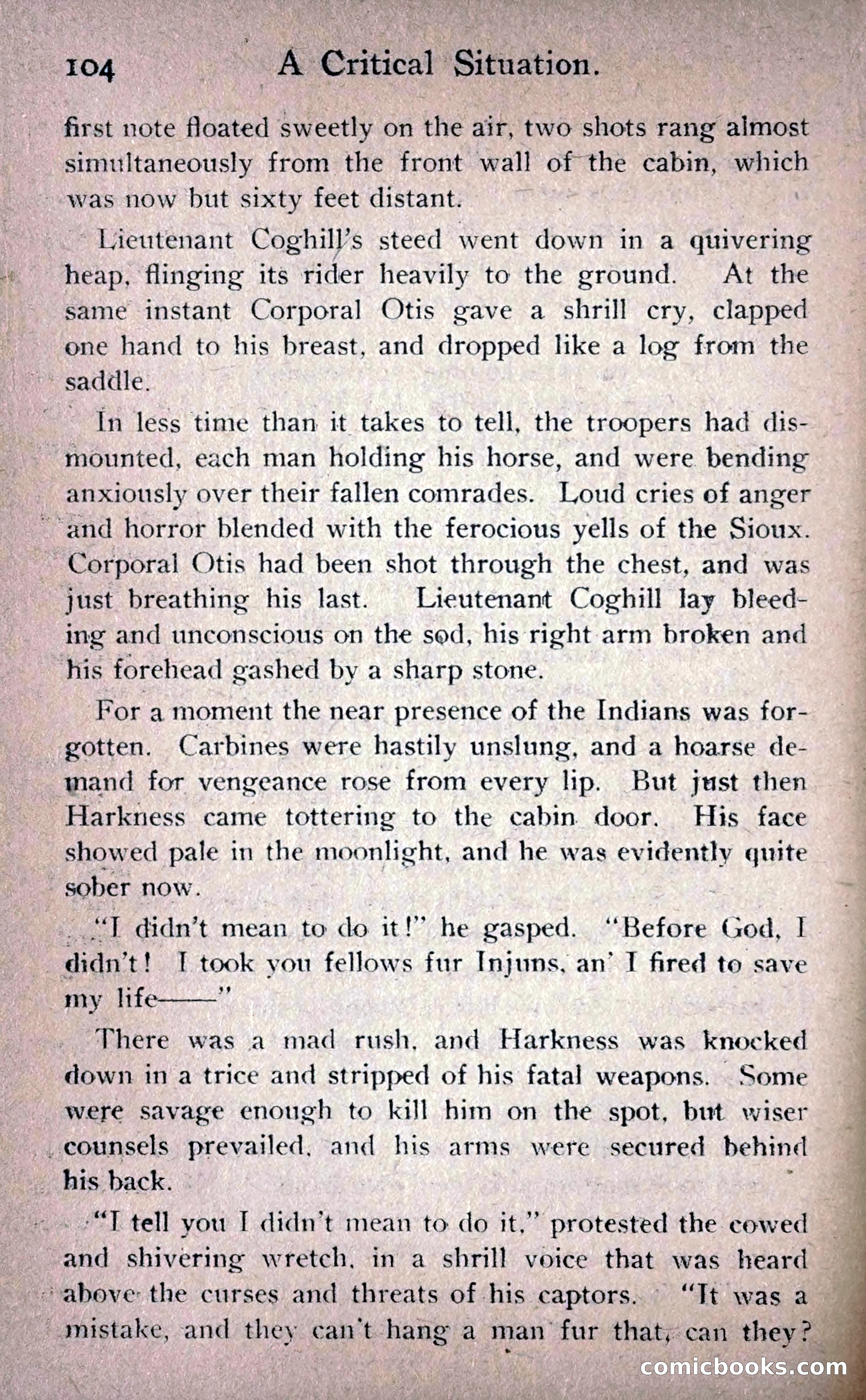 In Barracks and Wigwam — page 114 of 270