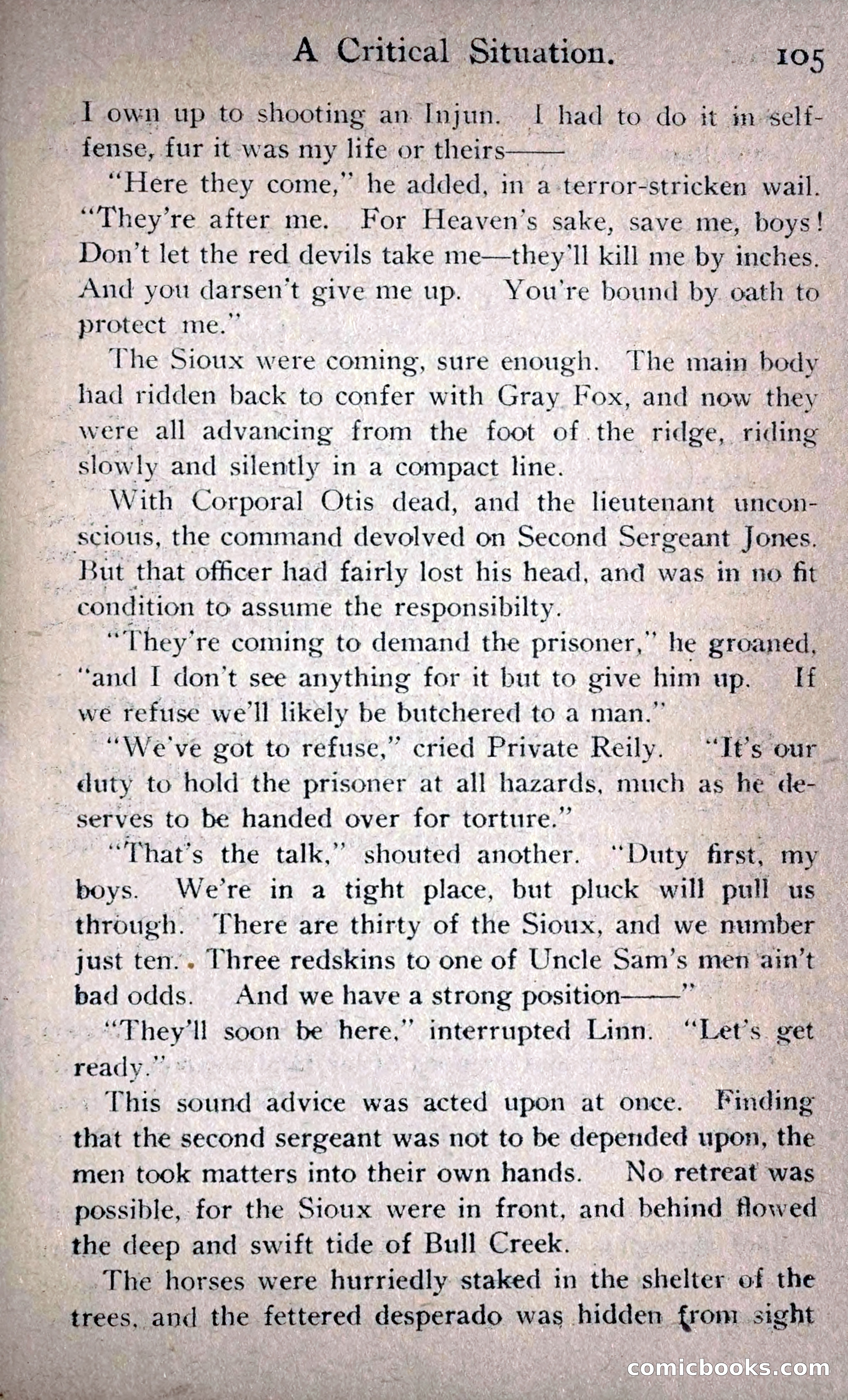 In Barracks and Wigwam — page 115 of 270