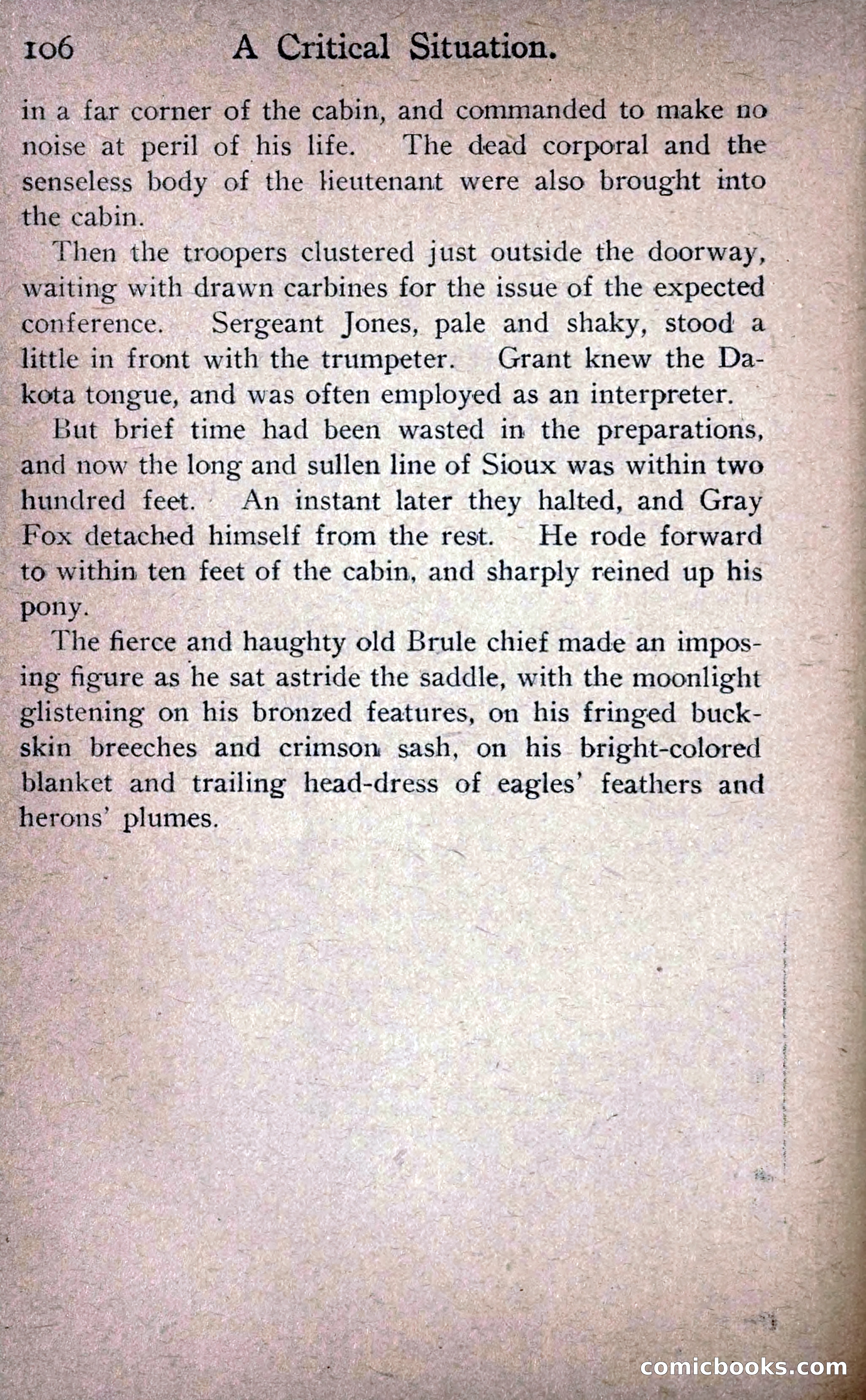 In Barracks and Wigwam — page 116 of 270