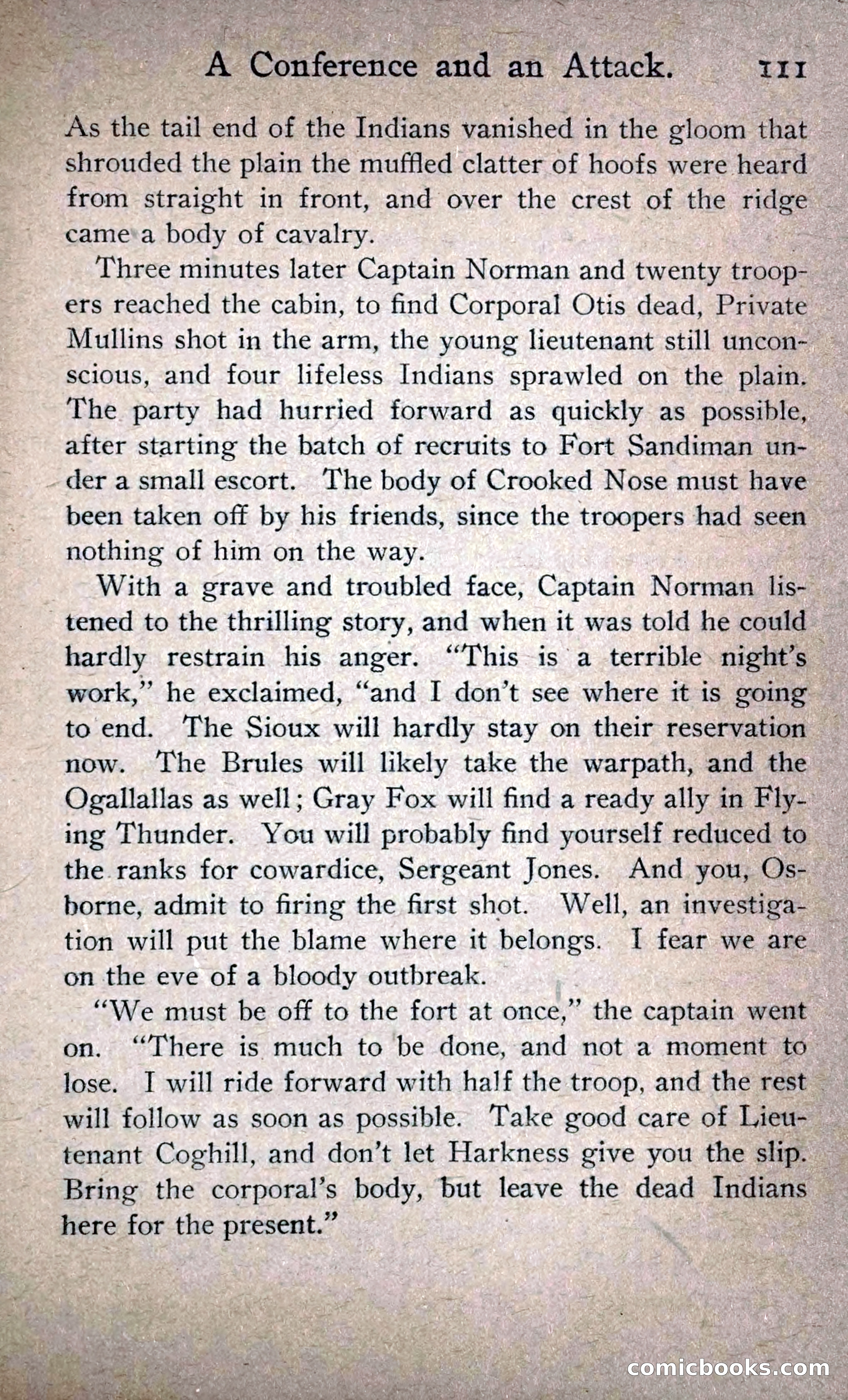 In Barracks and Wigwam — page 121 of 270