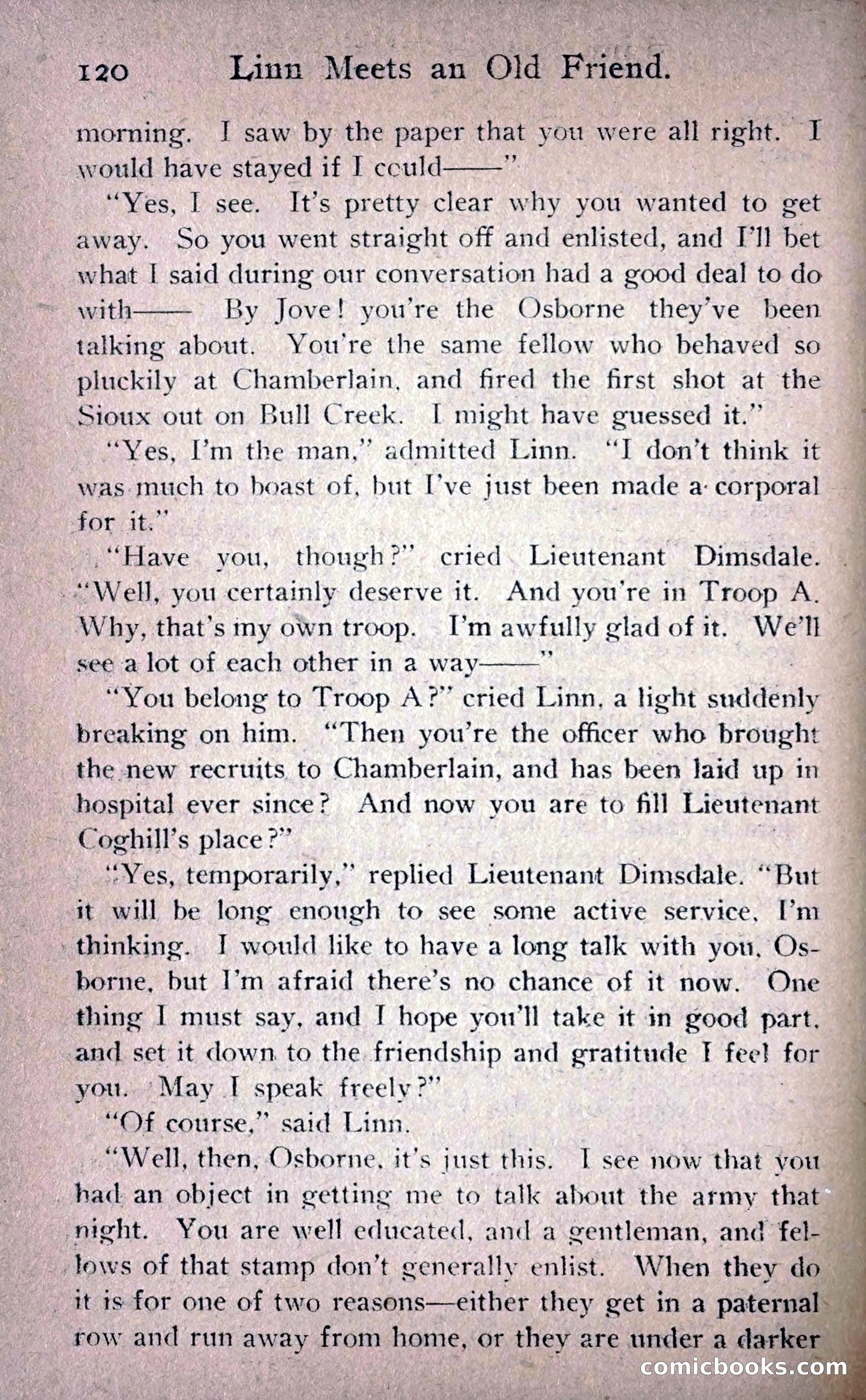 In Barracks and Wigwam — page 130 of 270
