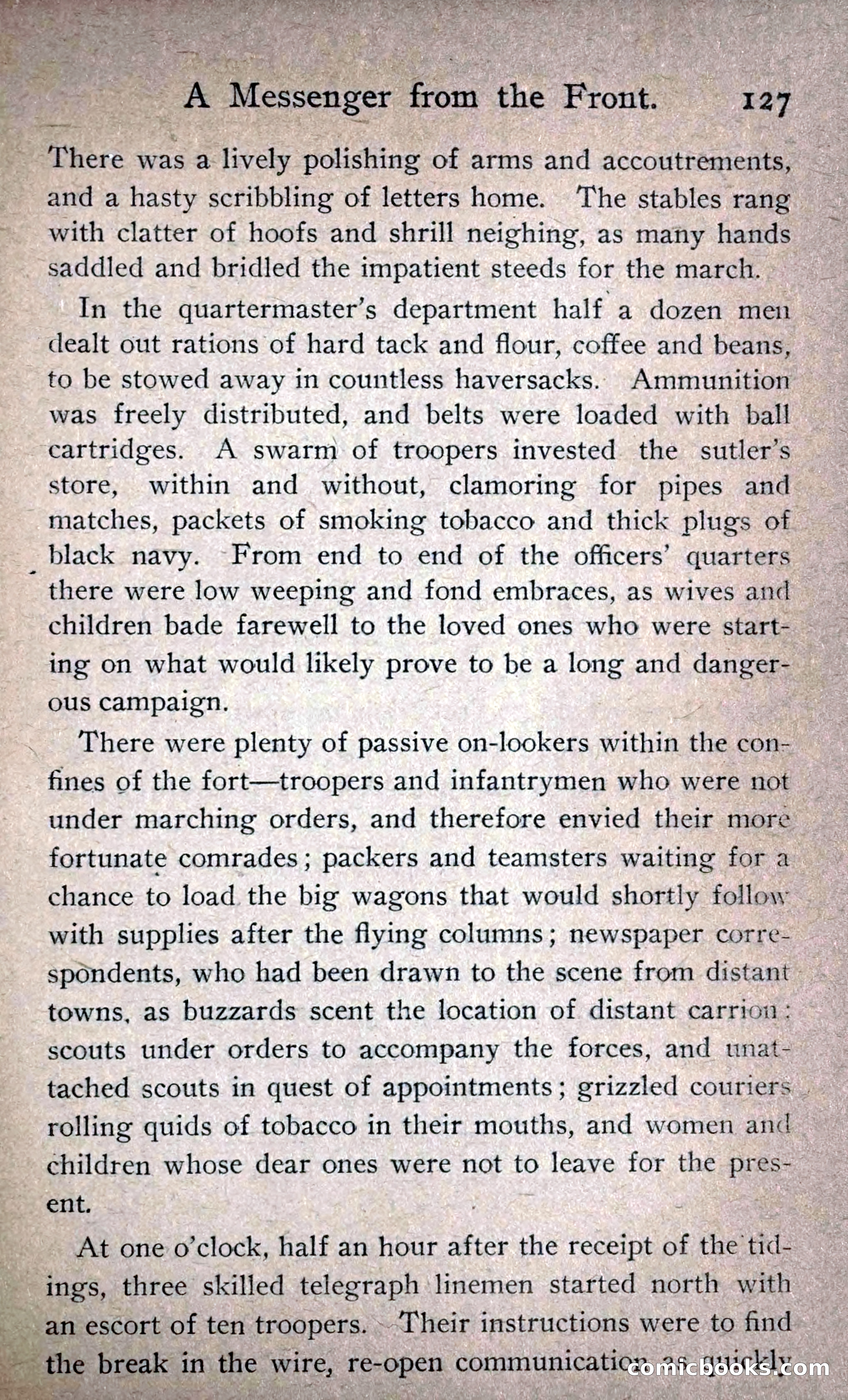 In Barracks and Wigwam — page 137 of 270