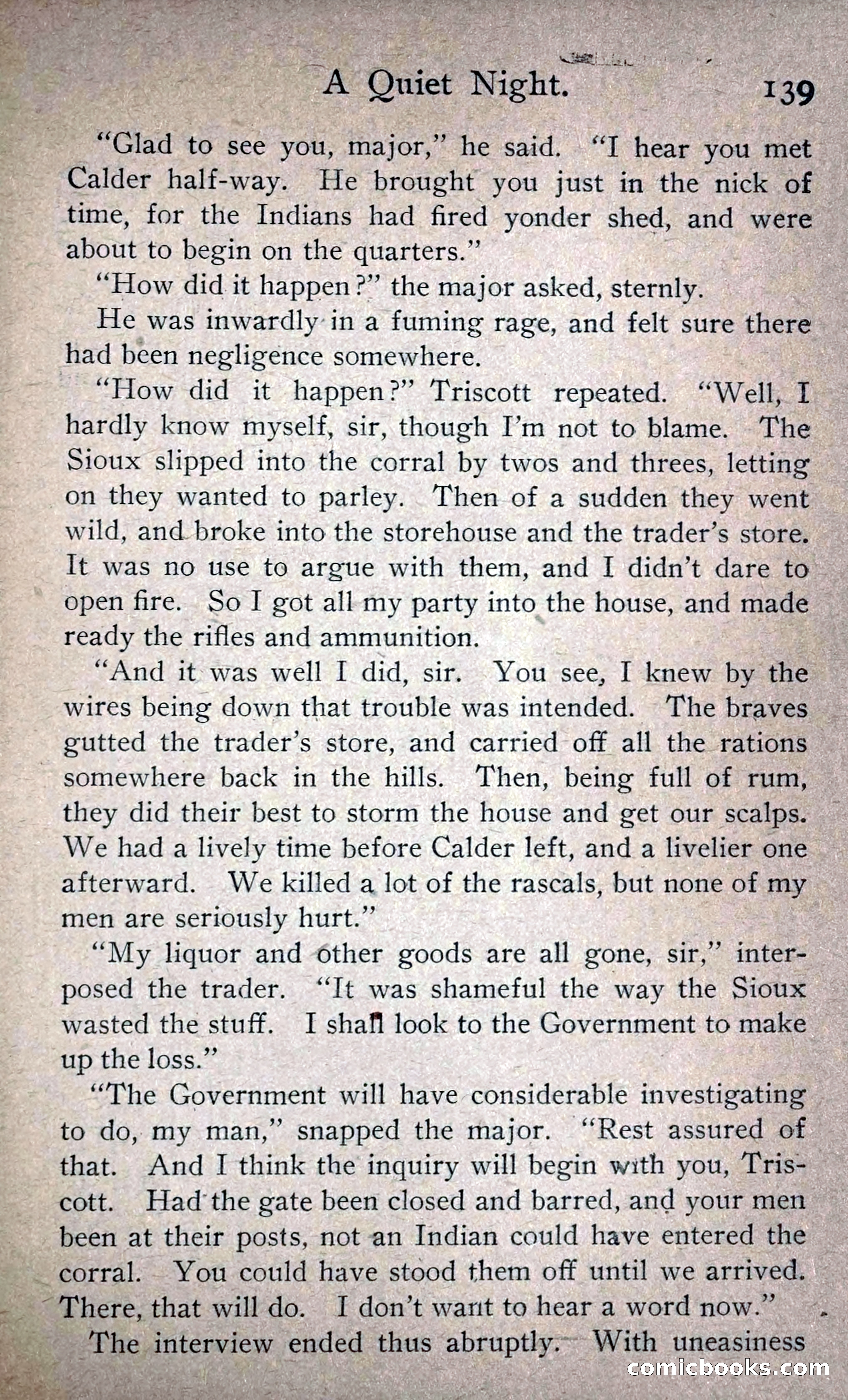 In Barracks and Wigwam — page 149 of 270