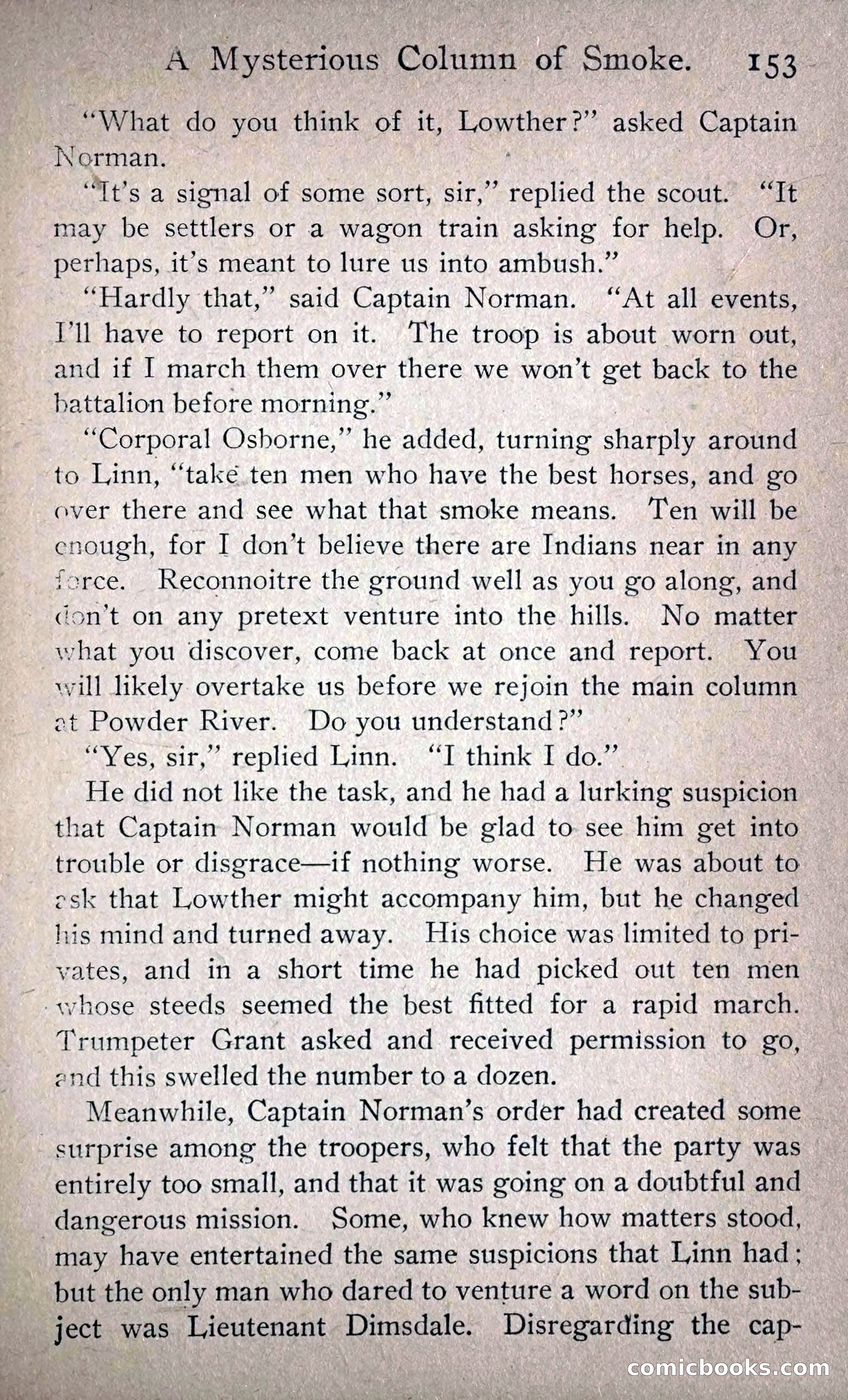In Barracks and Wigwam — page 163 of 270