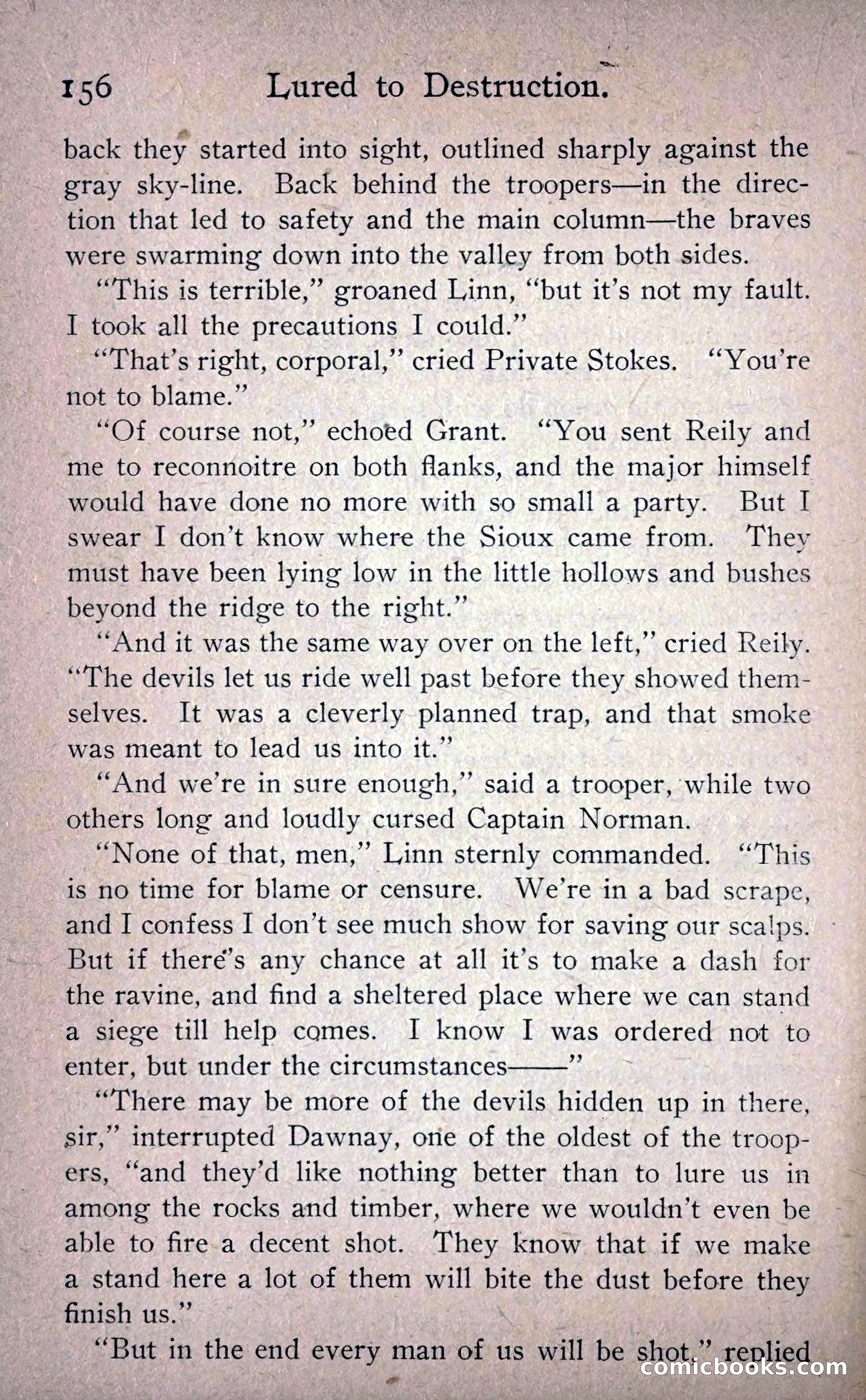 In Barracks and Wigwam — page 166 of 270