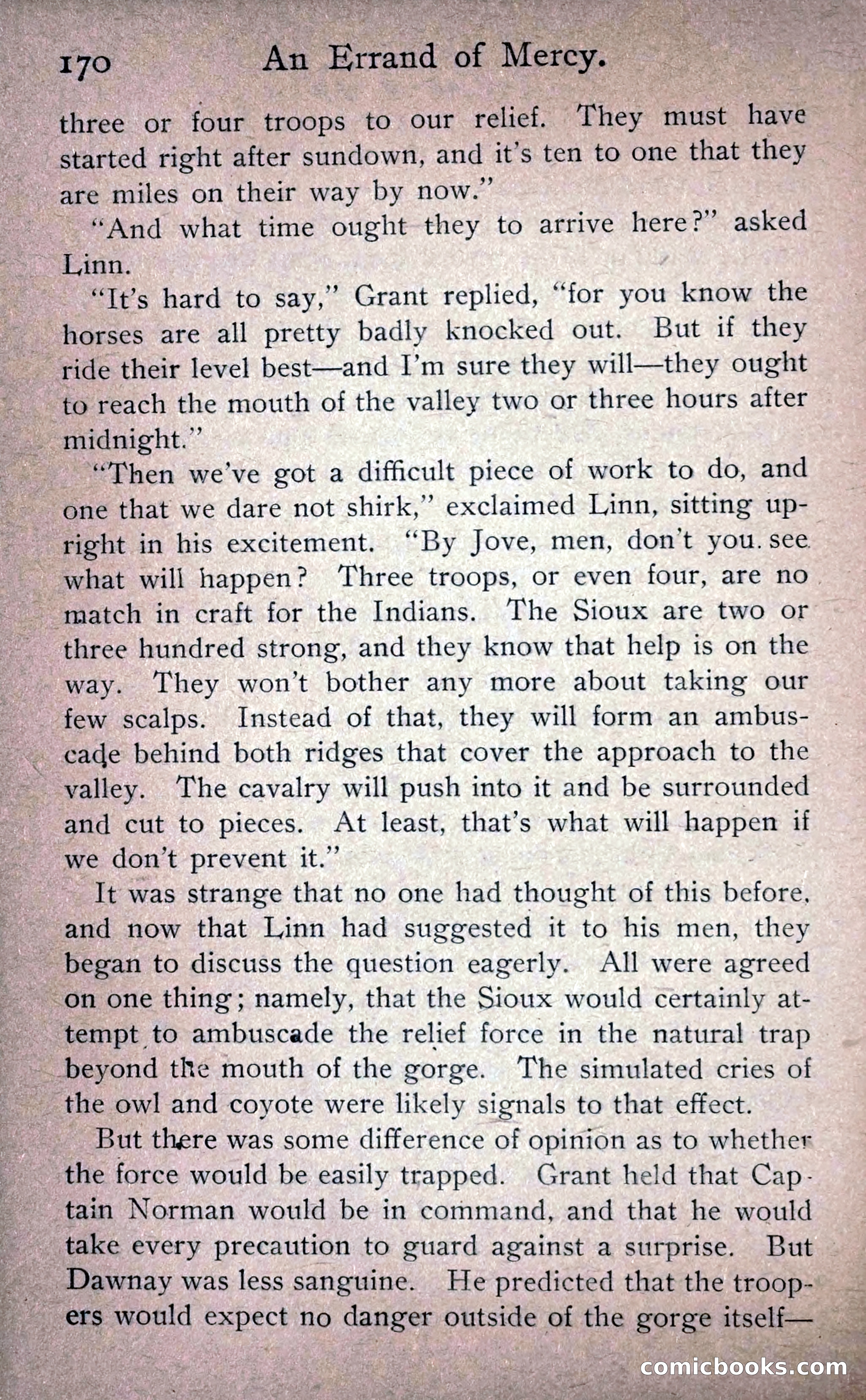 In Barracks and Wigwam — page 180 of 270