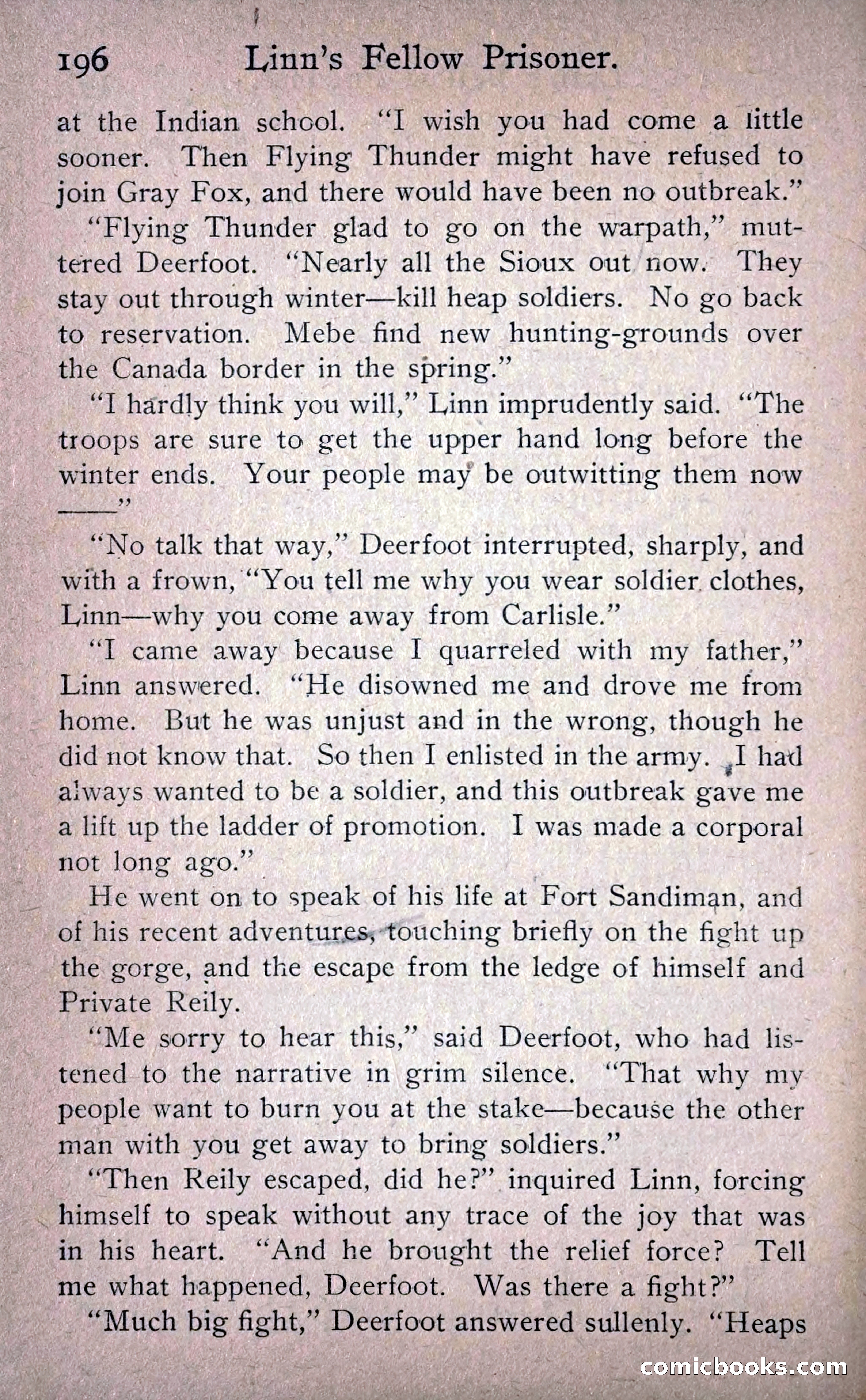 In Barracks and Wigwam — page 206 of 270