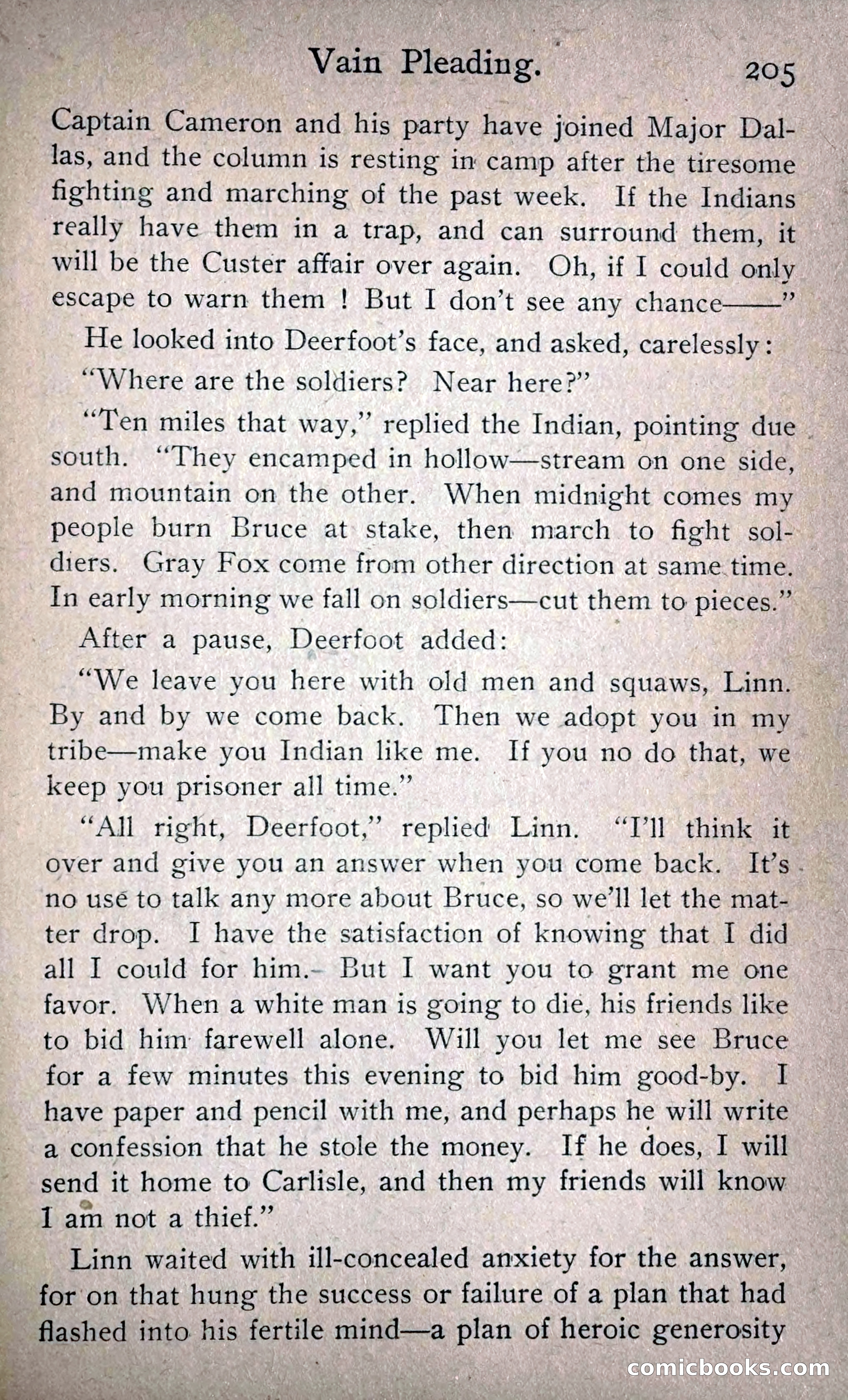 In Barracks and Wigwam — page 215 of 270