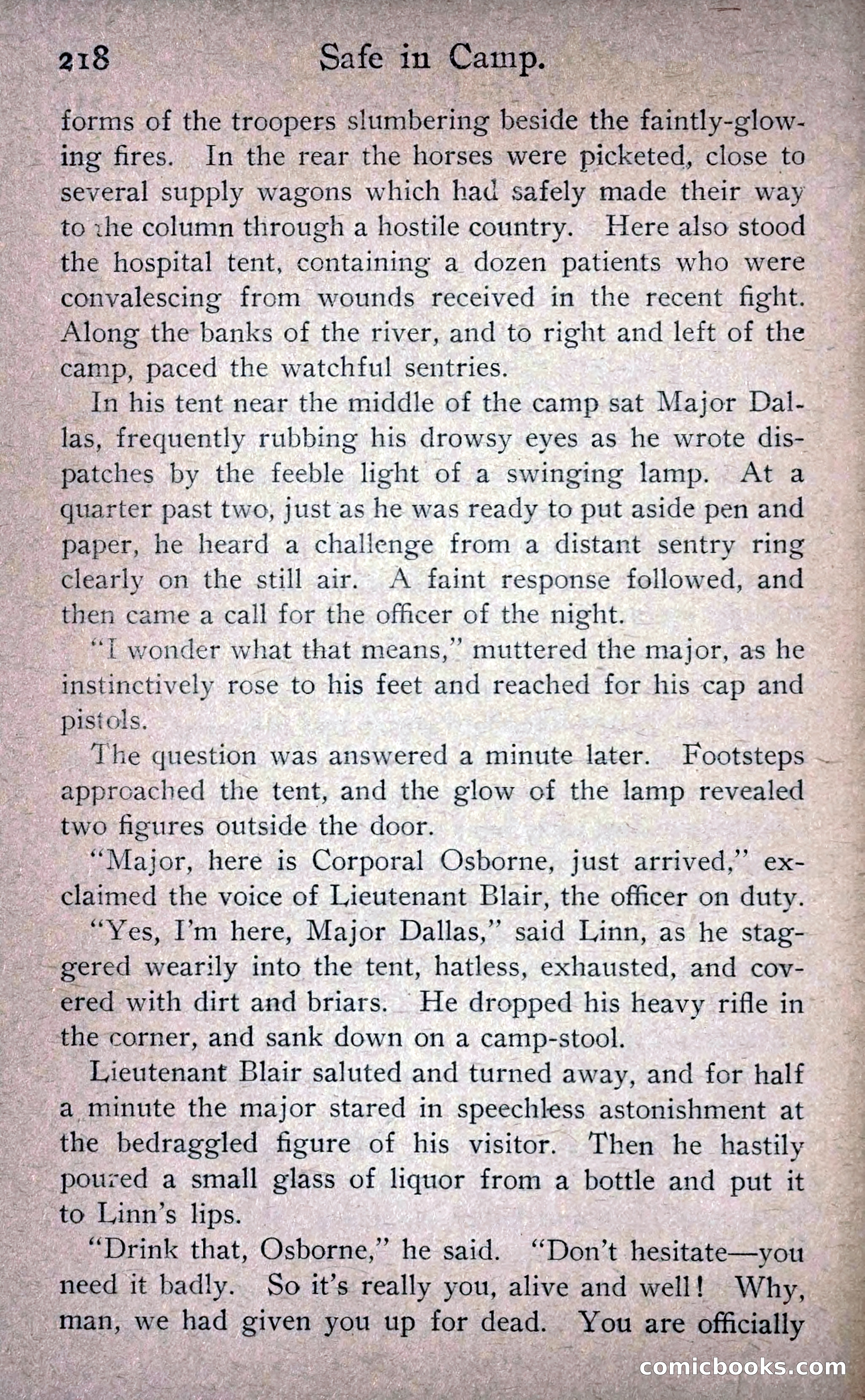 In Barracks and Wigwam — page 228 of 270