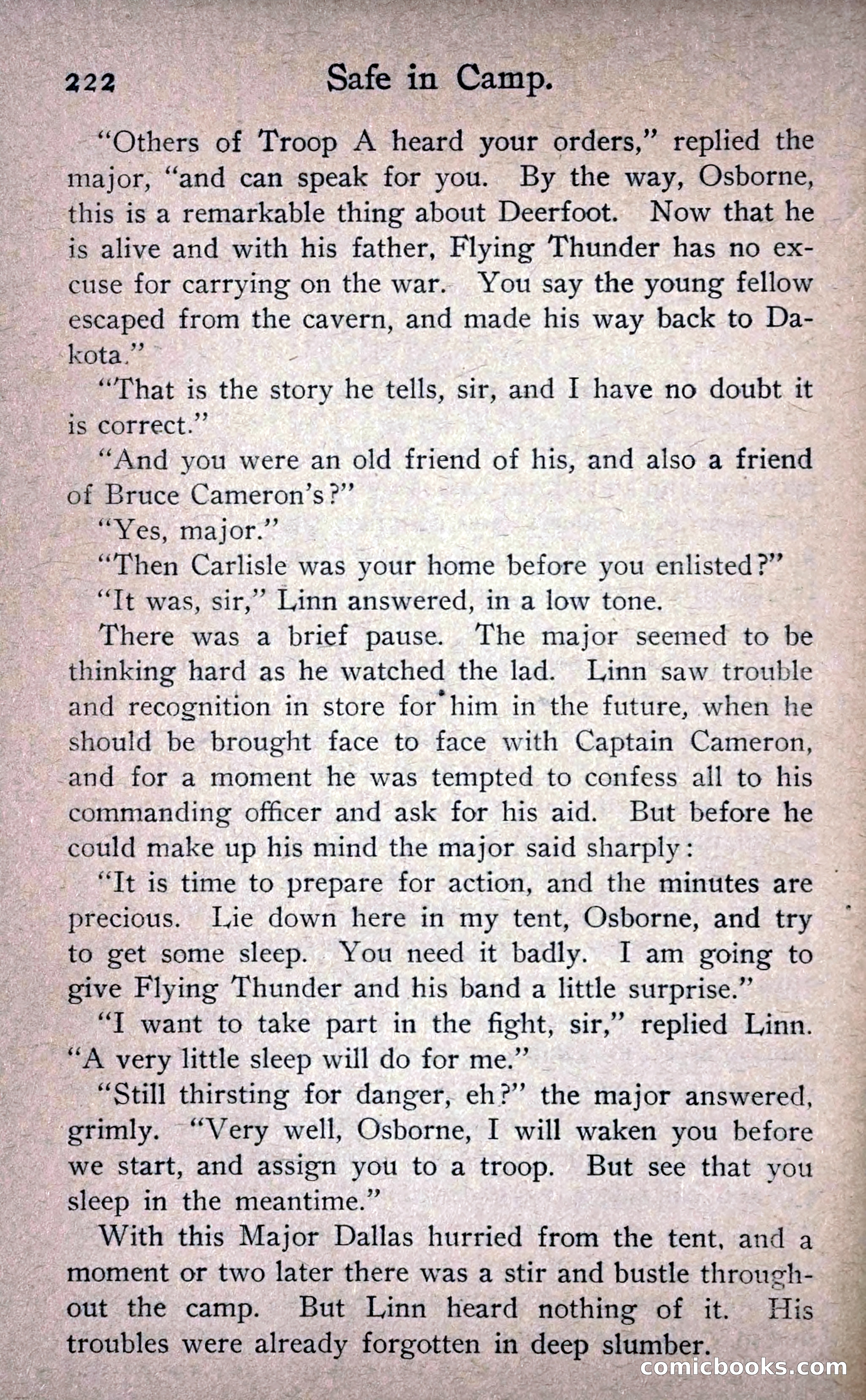 In Barracks and Wigwam — page 232 of 270
