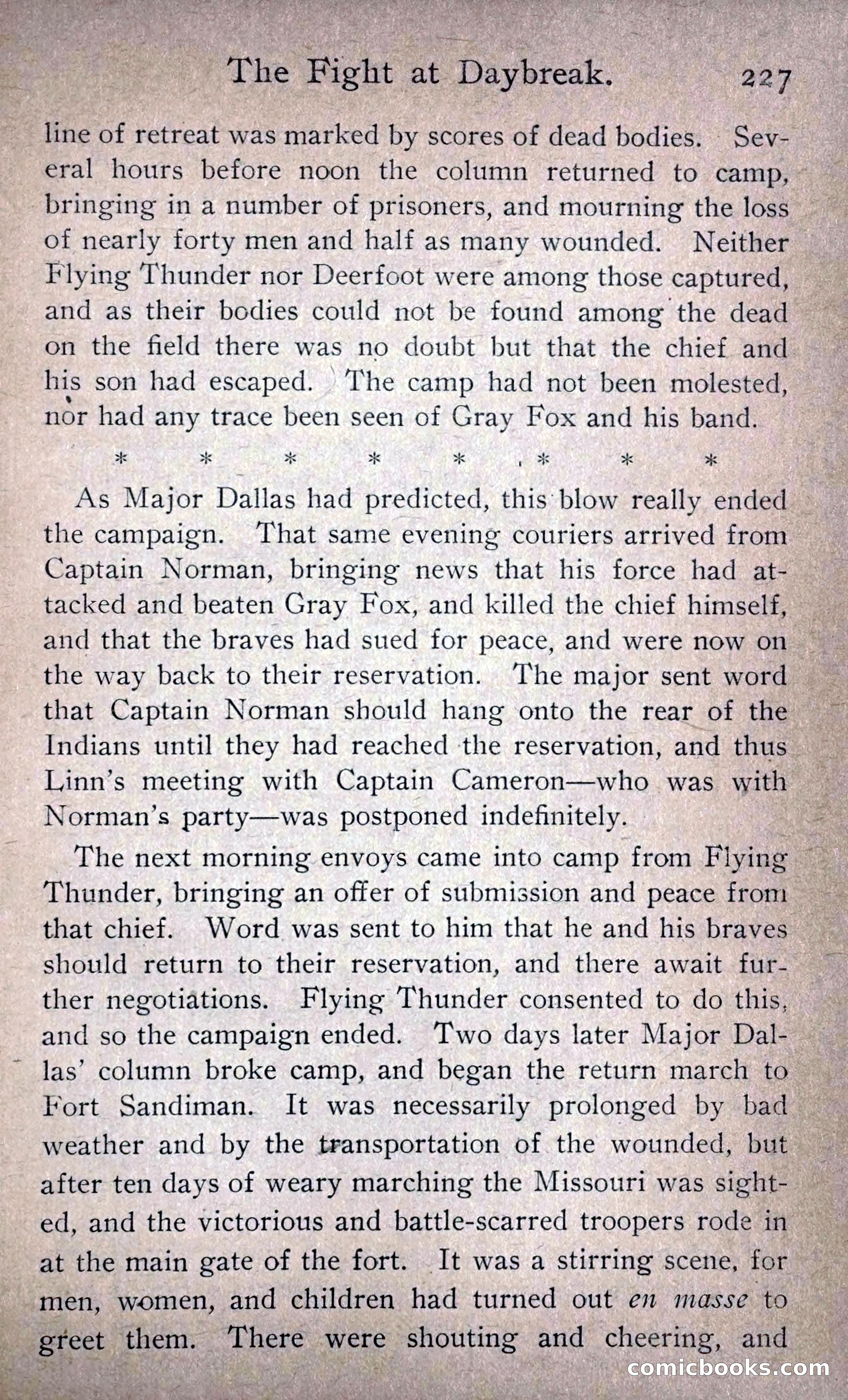 In Barracks and Wigwam — page 237 of 270