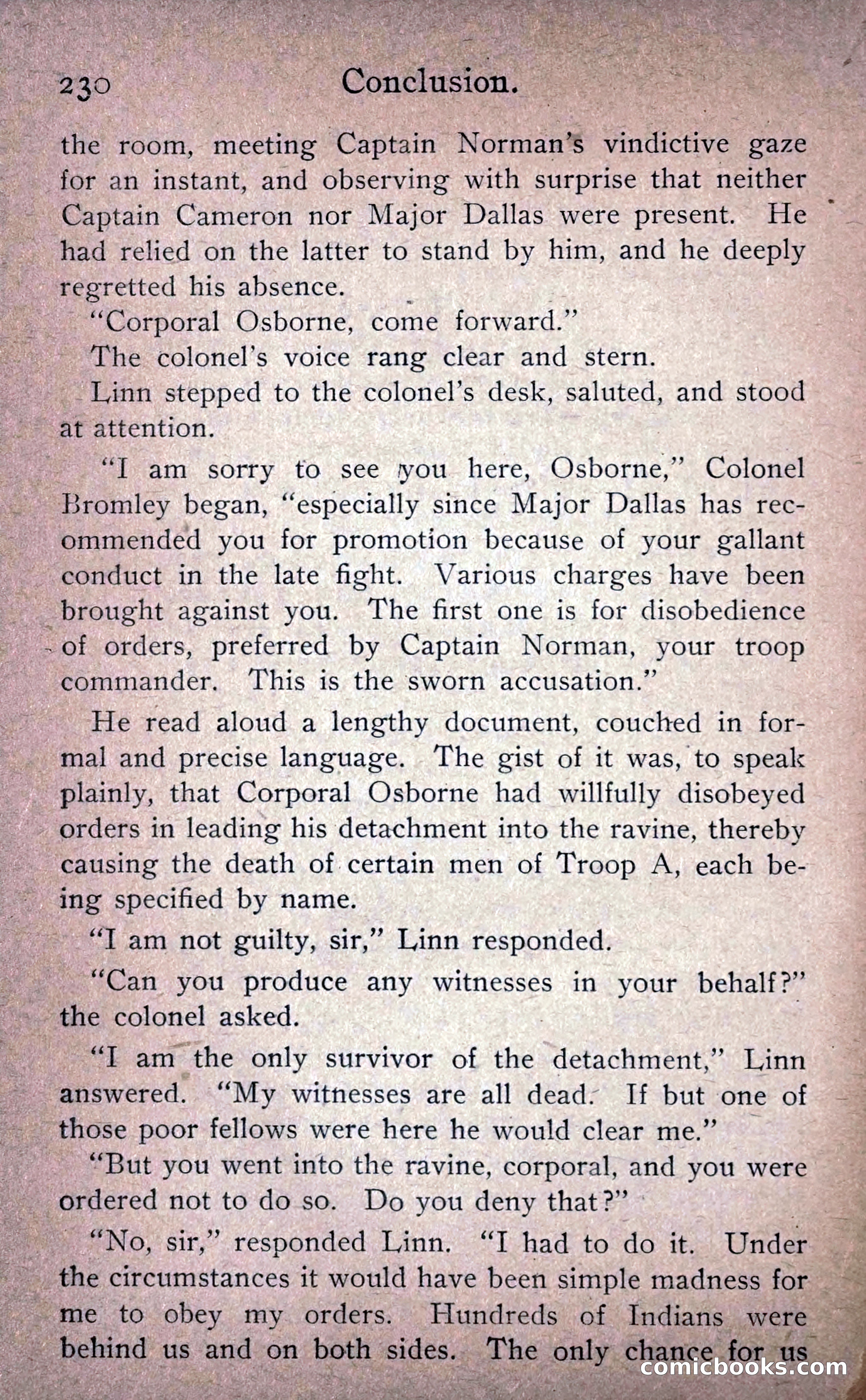 In Barracks and Wigwam — page 240 of 270